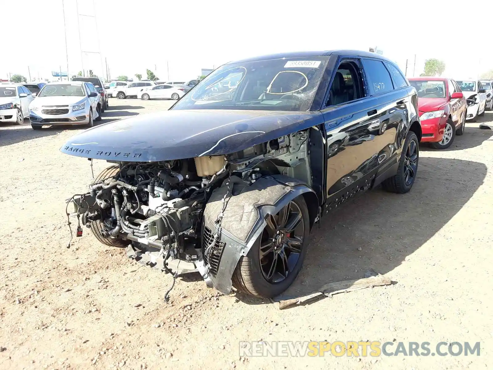 2 Photograph of a damaged car SALYB2EX7LA284927 LAND ROVER RANGEROVER 2020