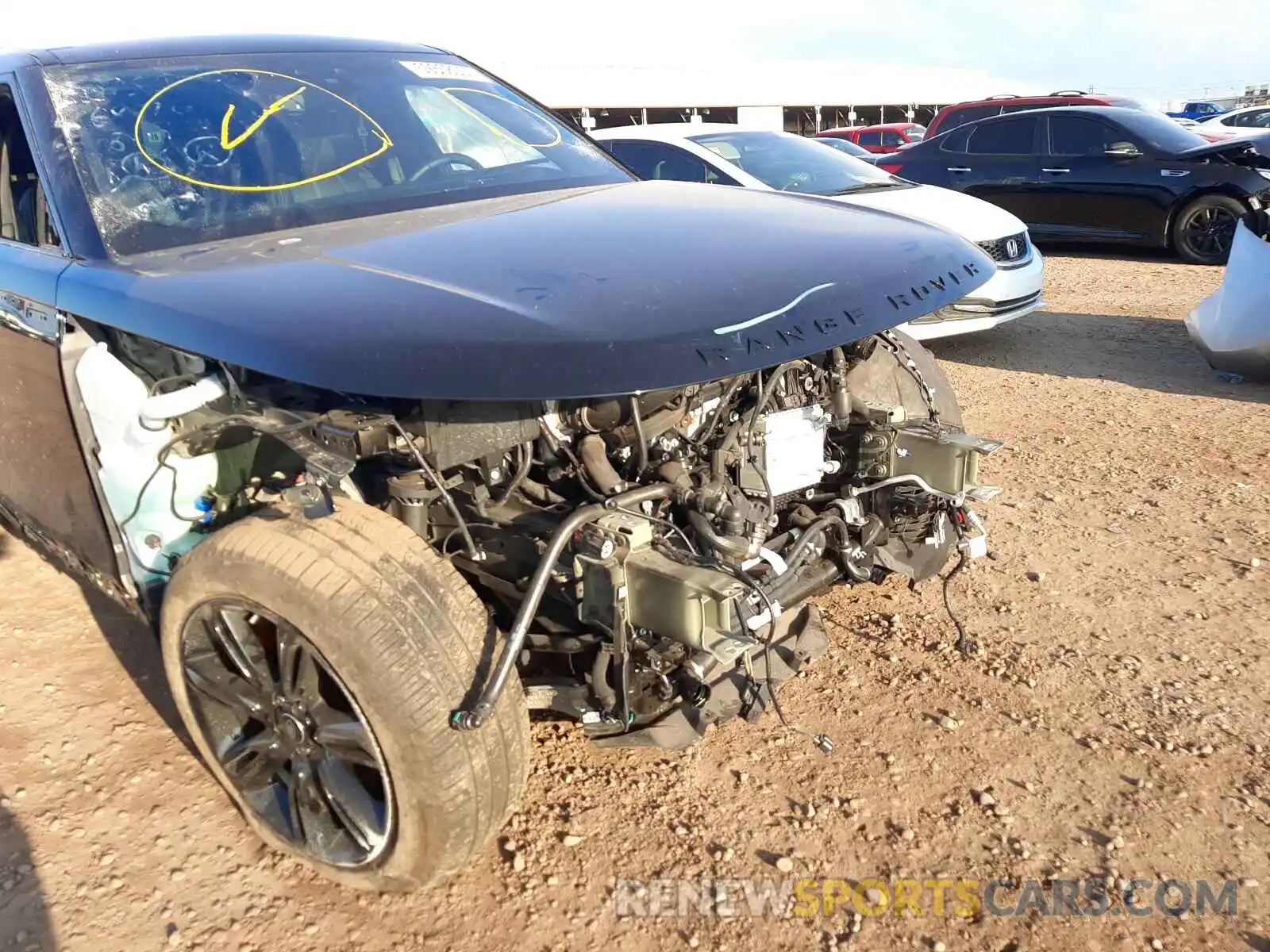 9 Photograph of a damaged car SALYB2EX7LA284927 LAND ROVER RANGEROVER 2020