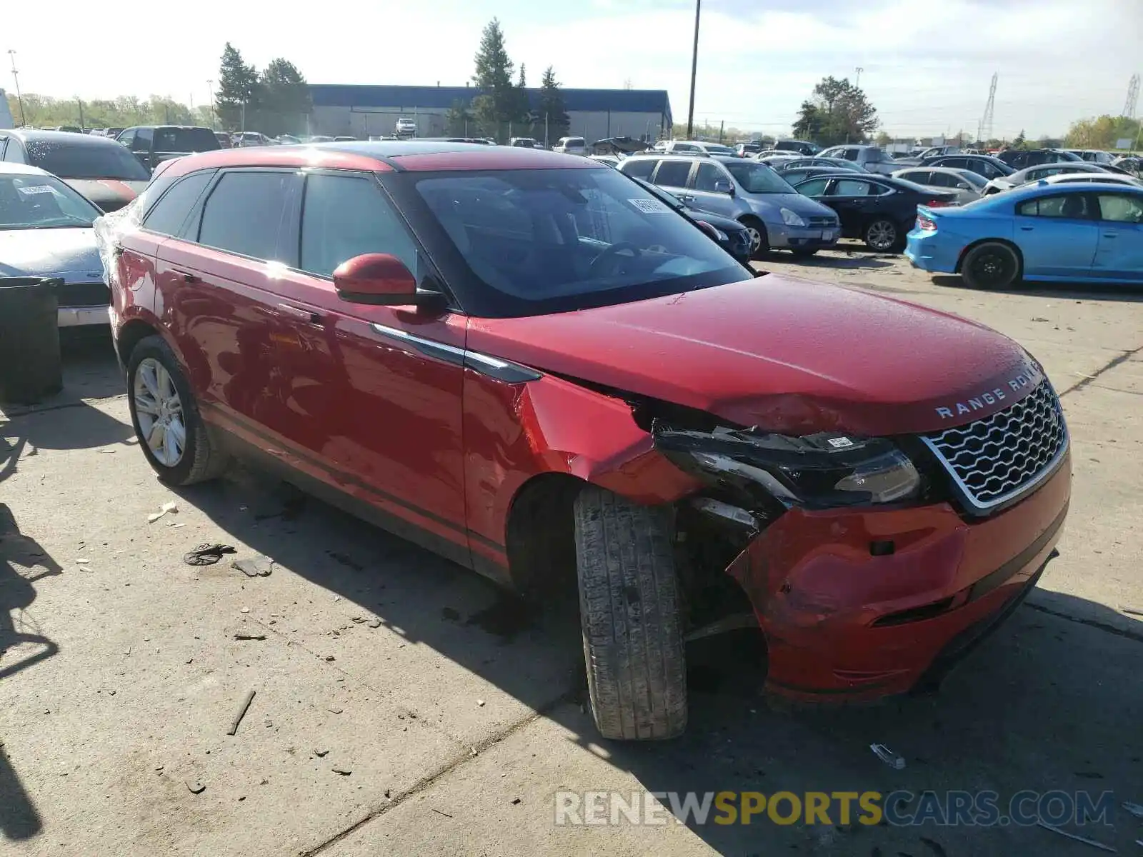 1 Photograph of a damaged car SALYB2EX8LA238247 LAND ROVER RANGEROVER 2020