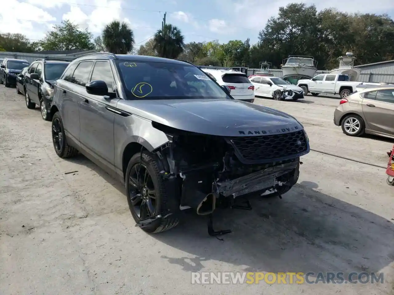 1 Photograph of a damaged car SALYB2EX8LA277369 LAND ROVER RANGEROVER 2020