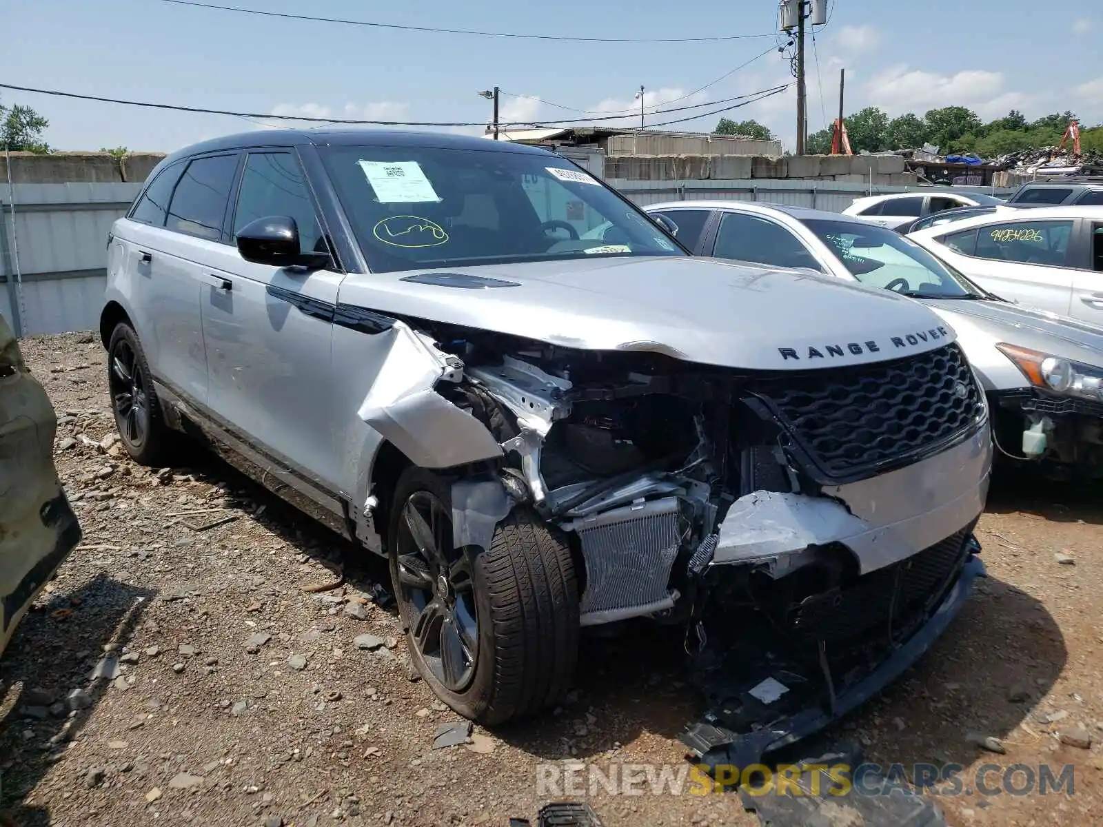 1 Photograph of a damaged car SALYK2EX0LA272649 LAND ROVER RANGEROVER 2020