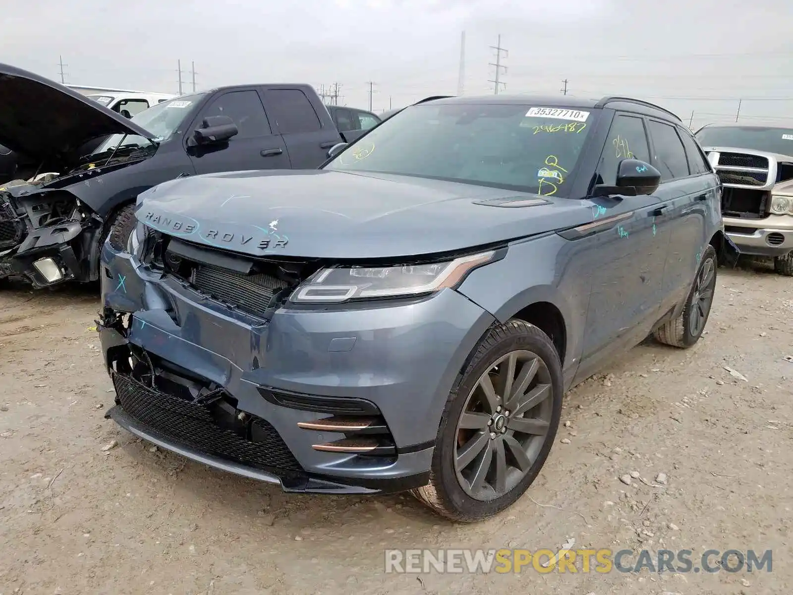 2 Photograph of a damaged car SALYK2EX2LA246487 LAND ROVER RANGEROVER 2020