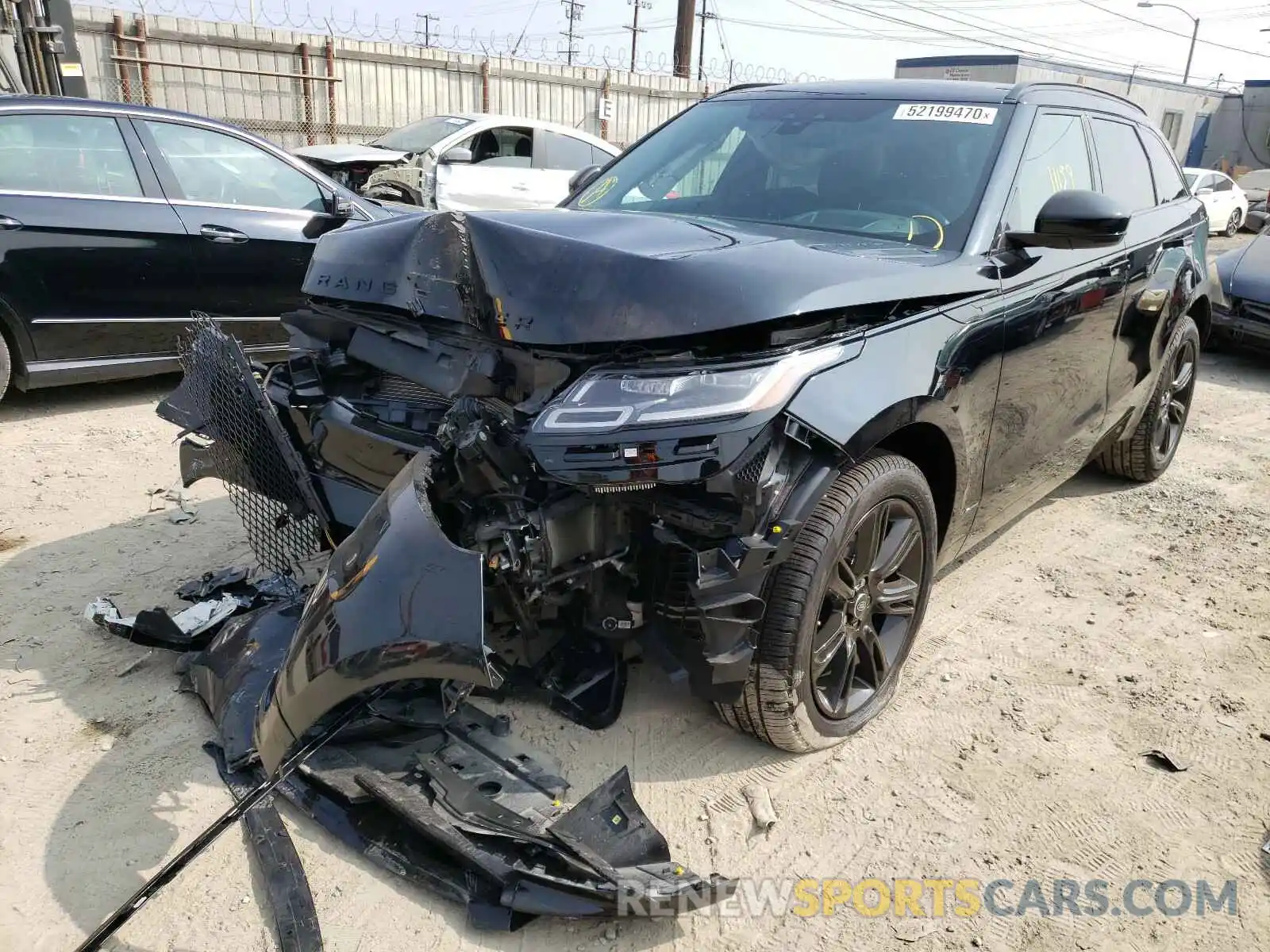 2 Photograph of a damaged car SALYK2EX3LA242884 LAND ROVER RANGEROVER 2020