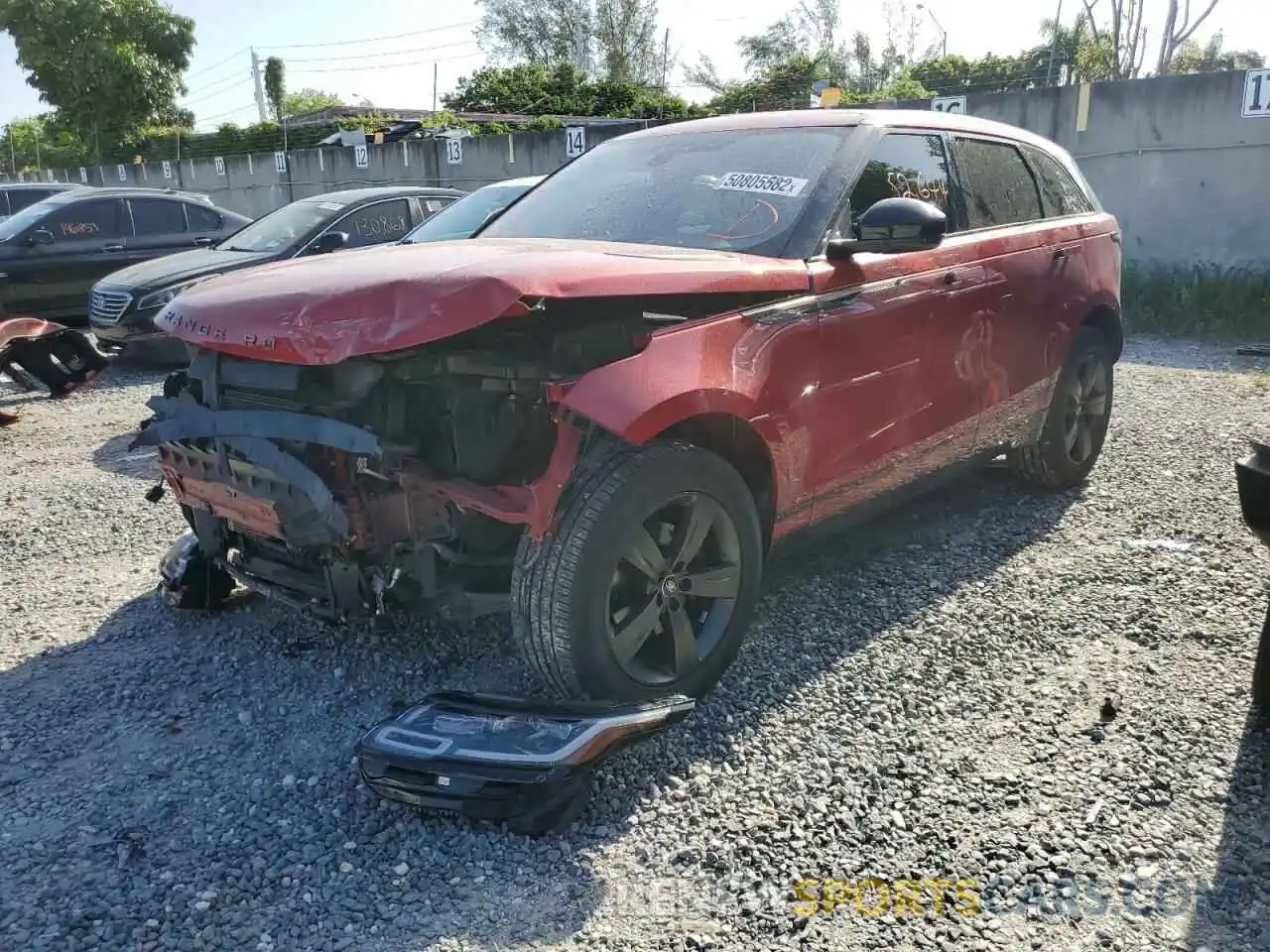 2 Photograph of a damaged car SALYK2EX4LA253182 LAND ROVER RANGEROVER 2020