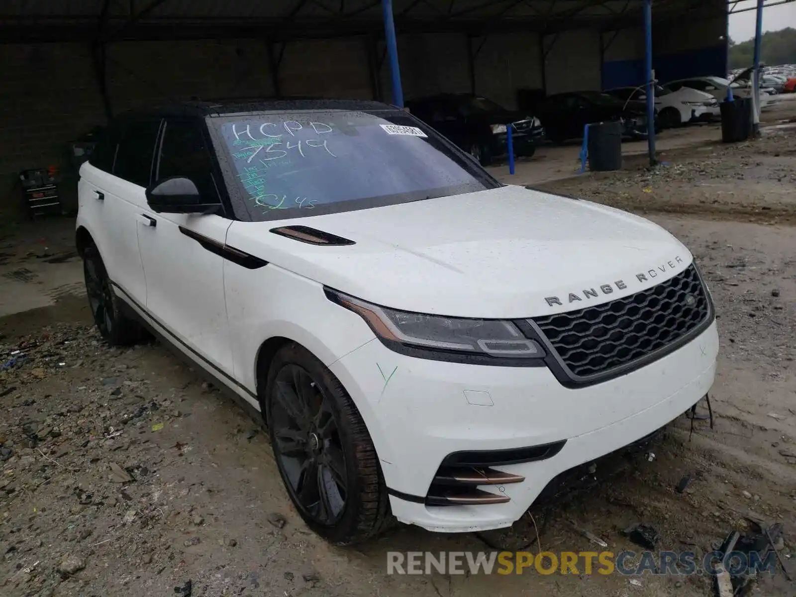 1 Фотография поврежденного автомобиля SALYK2EX4LA267549 LAND ROVER RANGEROVER 2020