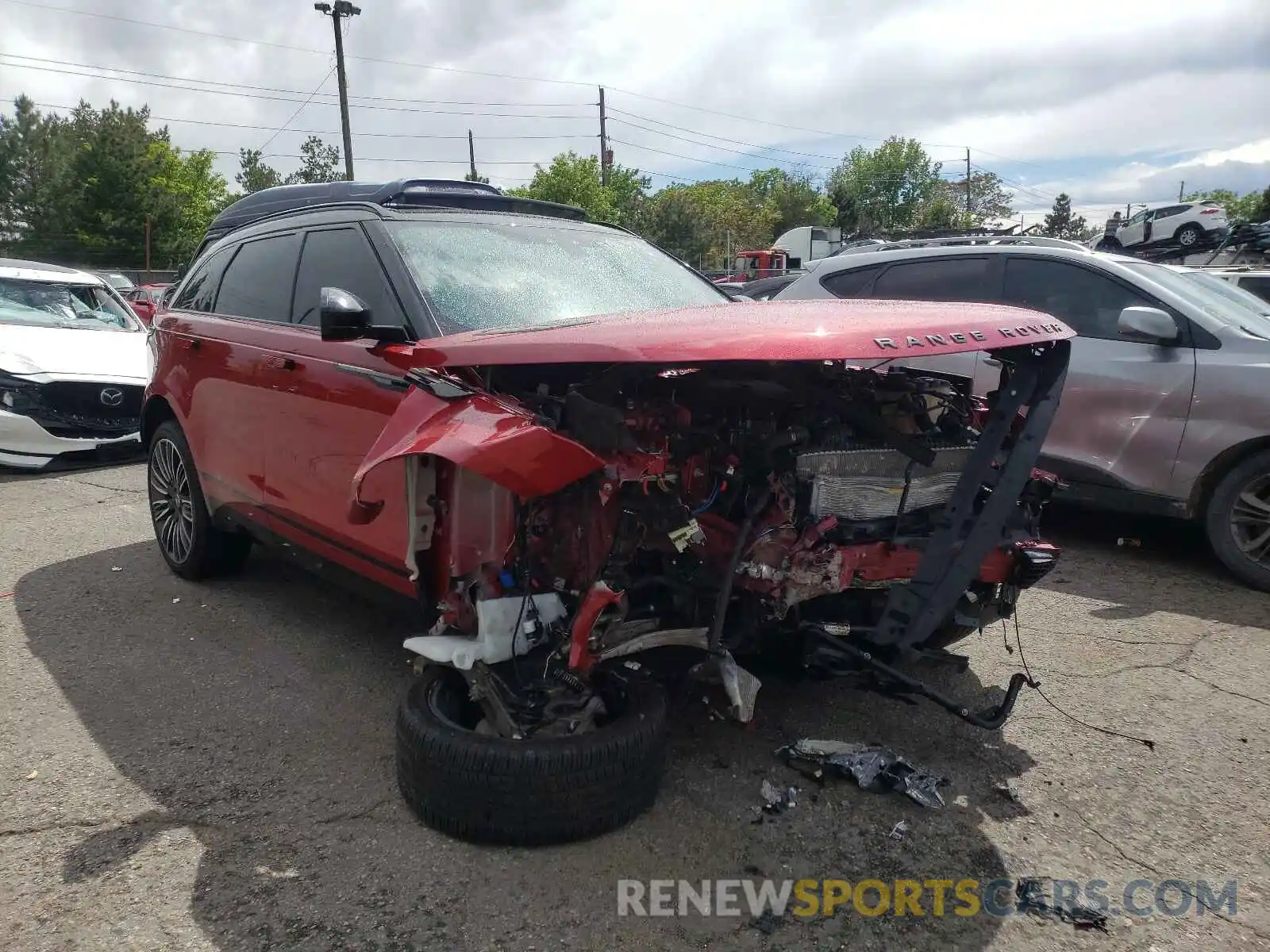 1 Photograph of a damaged car SALYK2EX5LA268743 LAND ROVER RANGEROVER 2020