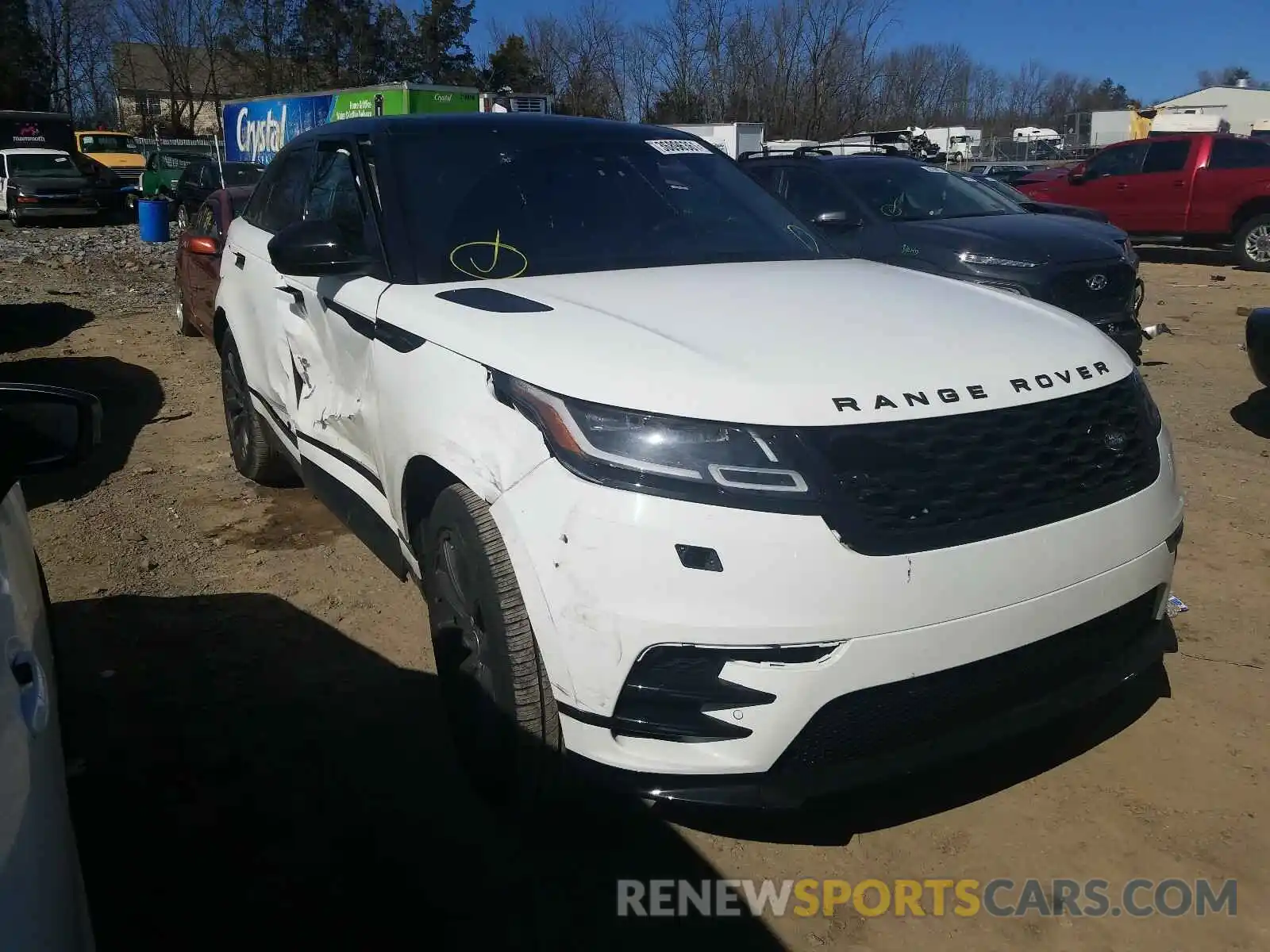 1 Photograph of a damaged car SALYK2EX5LA276695 LAND ROVER RANGEROVER 2020