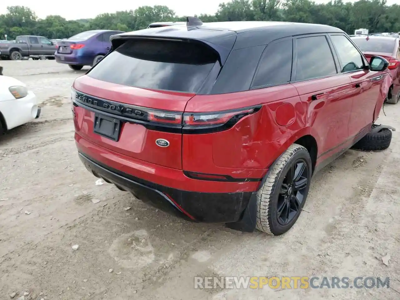 4 Фотография поврежденного автомобиля SALYK2EX6LA246007 LAND ROVER RANGEROVER 2020