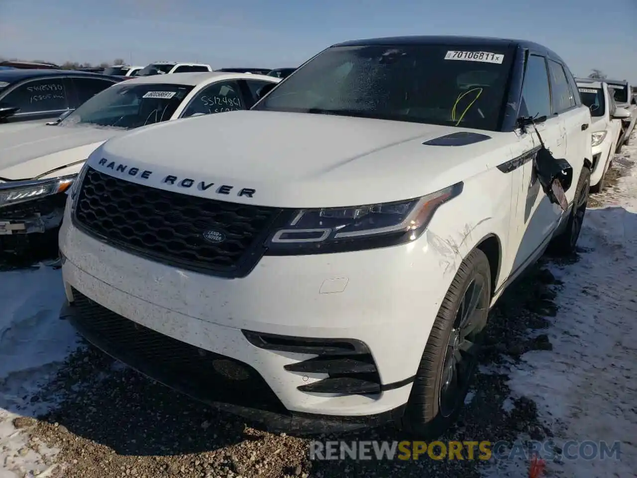 2 Photograph of a damaged car SALYK2EX6LA290783 LAND ROVER RANGEROVER 2020