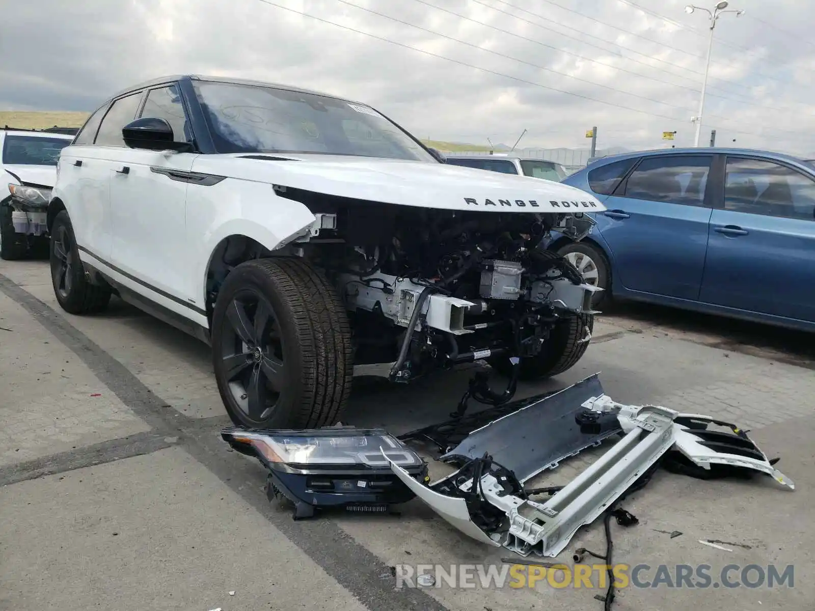 1 Photograph of a damaged car SALYK2EX6LA291450 LAND ROVER RANGEROVER 2020