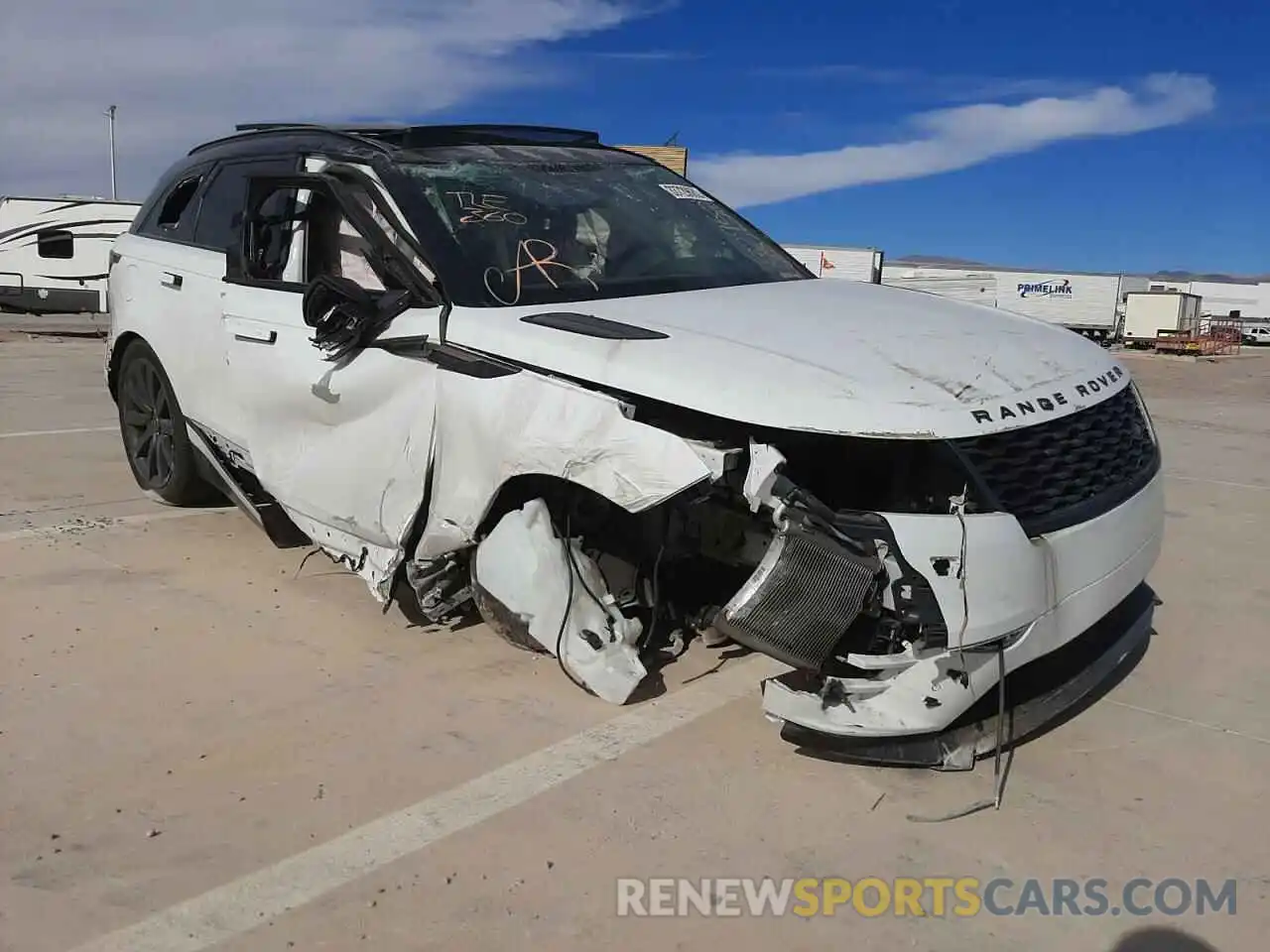 1 Photograph of a damaged car SALYK2EX9LA262041 LAND ROVER RANGEROVER 2020