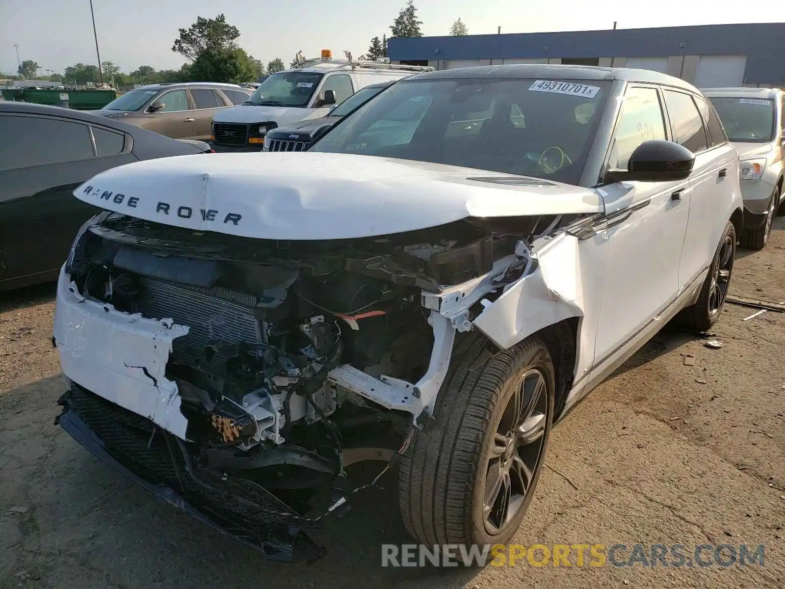 2 Photograph of a damaged car SALYK2EX9LA275906 LAND ROVER RANGEROVER 2020