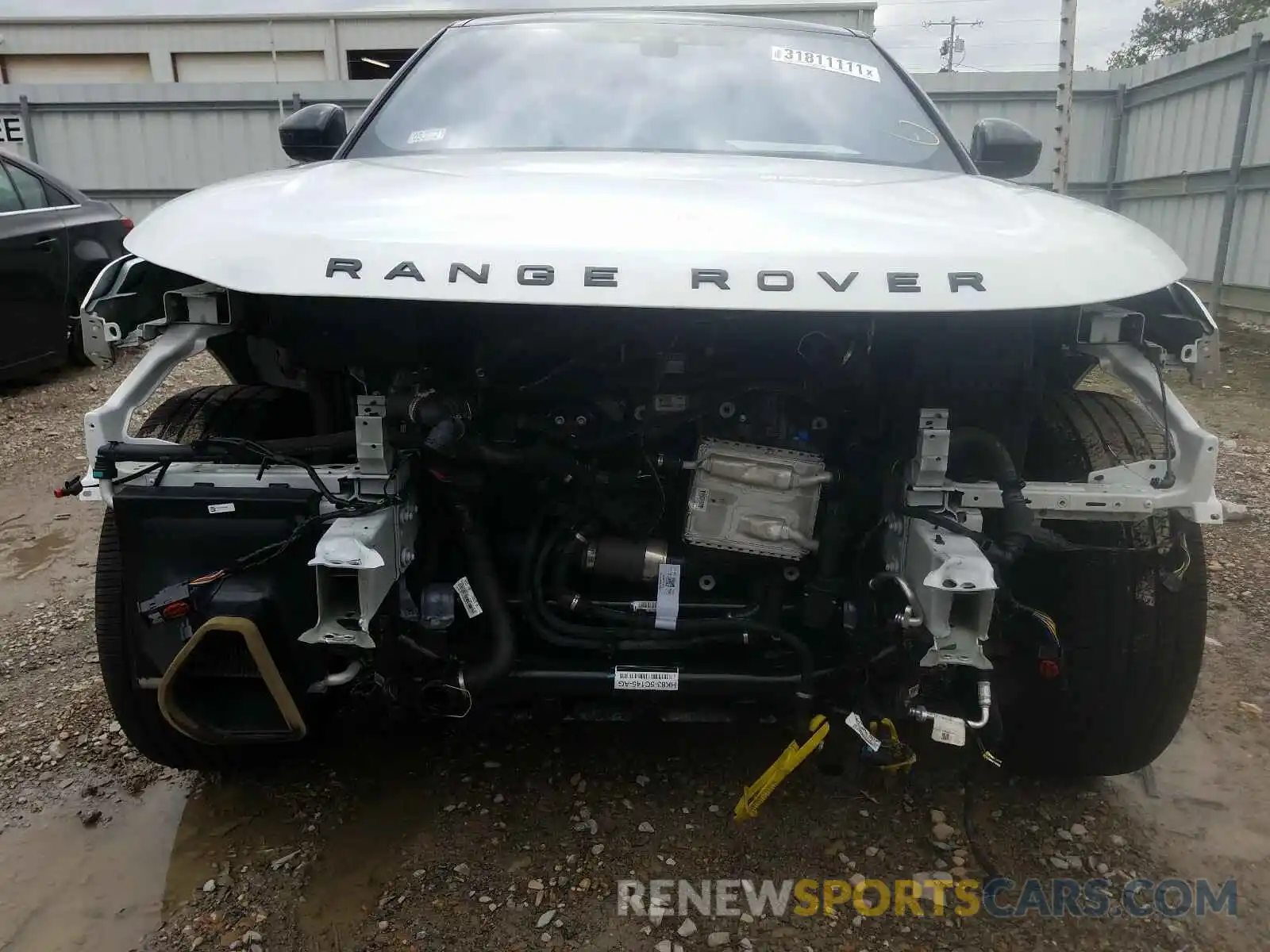 9 Photograph of a damaged car SALYK2EXXLA248827 LAND ROVER RANGEROVER 2020