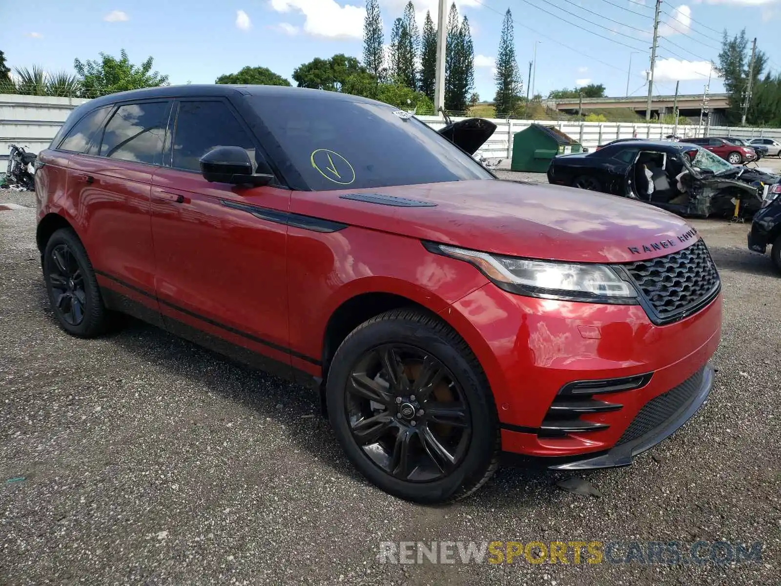 1 Photograph of a damaged car SALYK2FV3LA253669 LAND ROVER RANGEROVER 2020