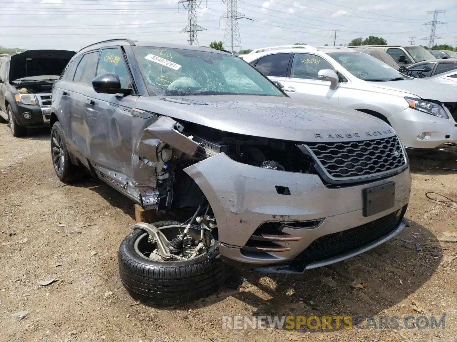 1 Photograph of a damaged car SALYK2FV6LA294409 LAND ROVER RANGEROVER 2020