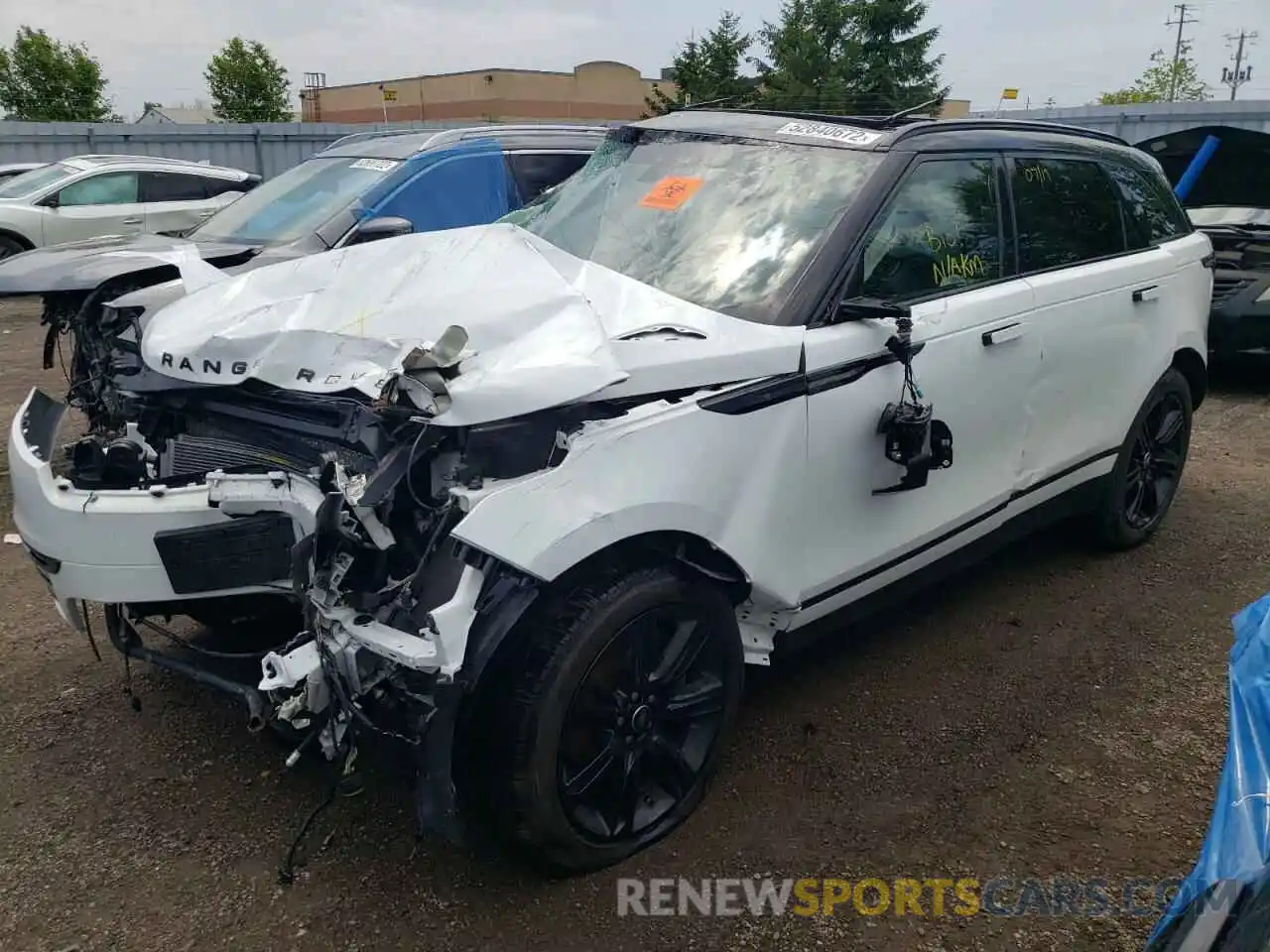 2 Photograph of a damaged car SALYK2FX2LA251672 LAND ROVER RANGEROVER 2020