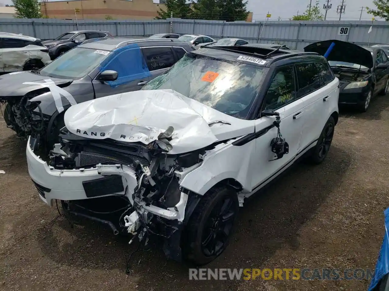 9 Photograph of a damaged car SALYK2FX2LA251672 LAND ROVER RANGEROVER 2020