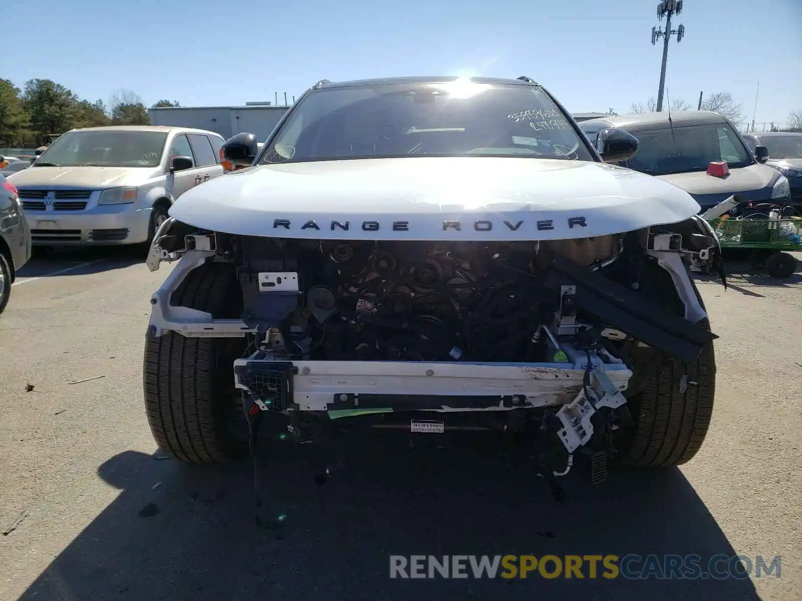 9 Photograph of a damaged car SALYM2EV2LA248944 LAND ROVER RANGEROVER 2020