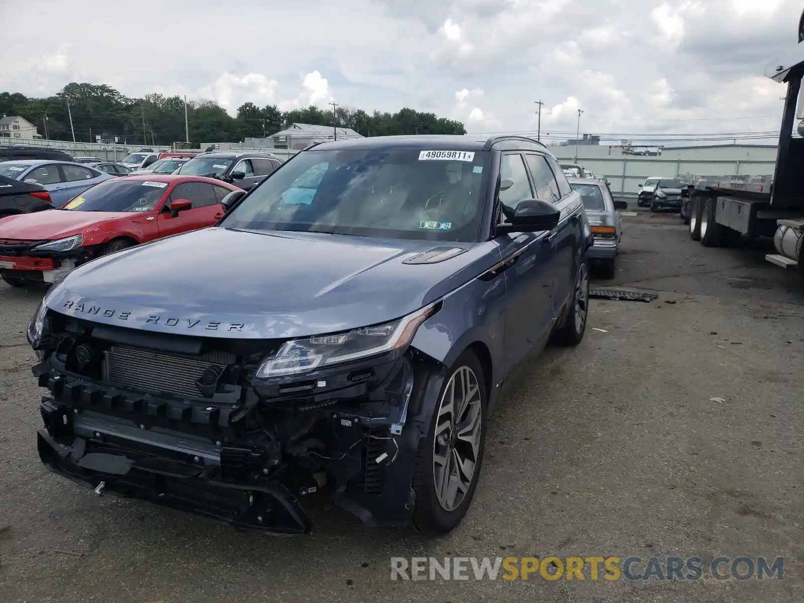 2 Photograph of a damaged car SALYM2EV7LA254643 LAND ROVER RANGEROVER 2020