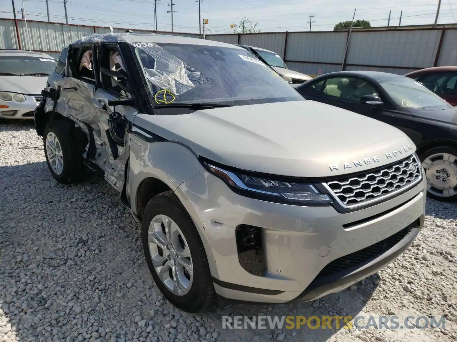 1 Photograph of a damaged car SALZJ2FX0LH018680 LAND ROVER RANGEROVER 2020