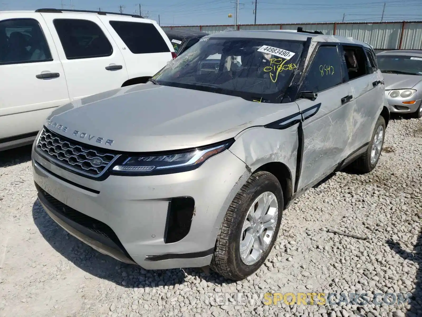 2 Photograph of a damaged car SALZJ2FX0LH018680 LAND ROVER RANGEROVER 2020