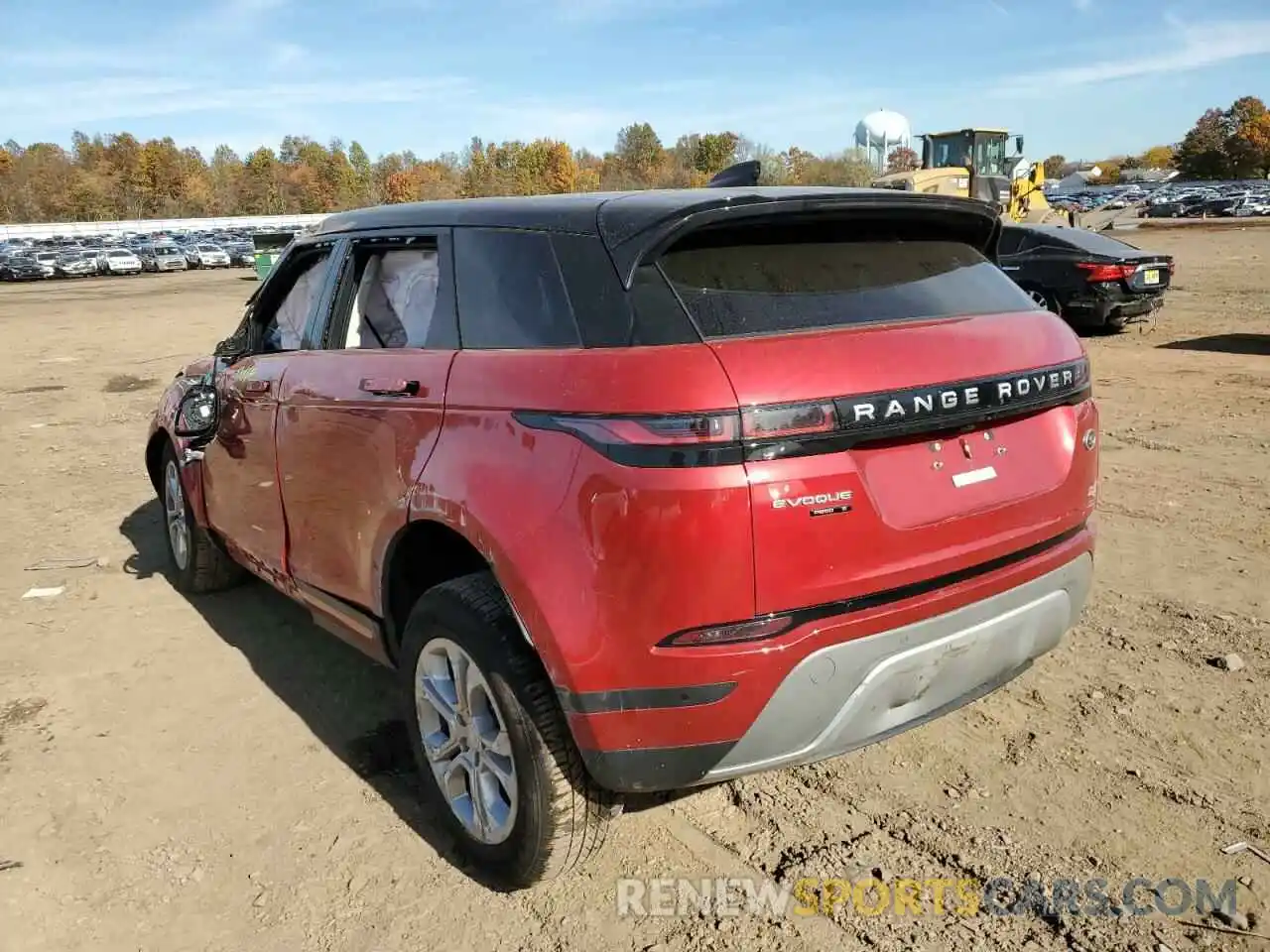 3 Photograph of a damaged car SALZJ2FX0LH042932 LAND ROVER RANGEROVER 2020