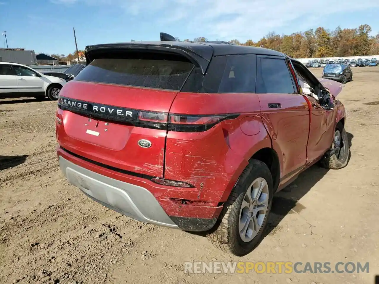 4 Photograph of a damaged car SALZJ2FX0LH042932 LAND ROVER RANGEROVER 2020