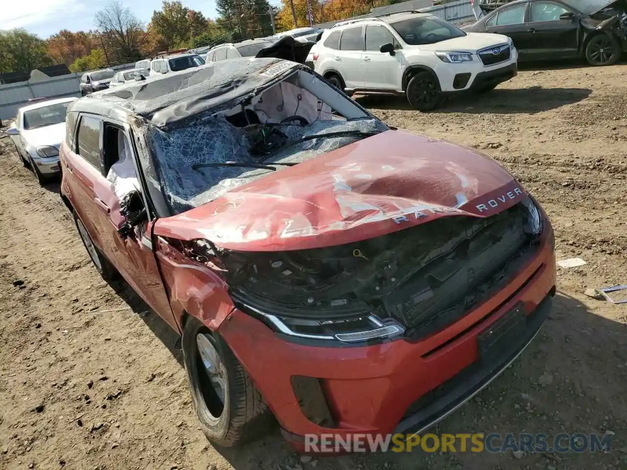 9 Photograph of a damaged car SALZJ2FX0LH042932 LAND ROVER RANGEROVER 2020