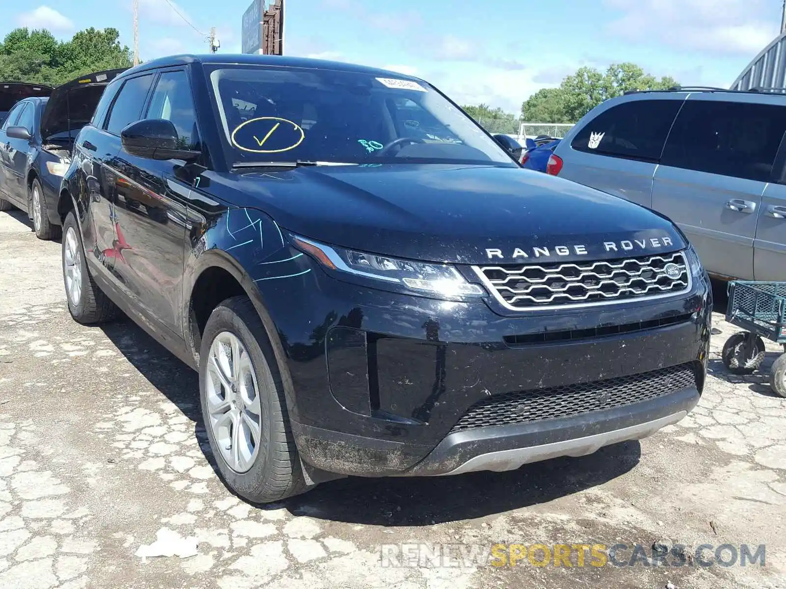 1 Photograph of a damaged car SALZJ2FX1LH017439 LAND ROVER RANGEROVER 2020