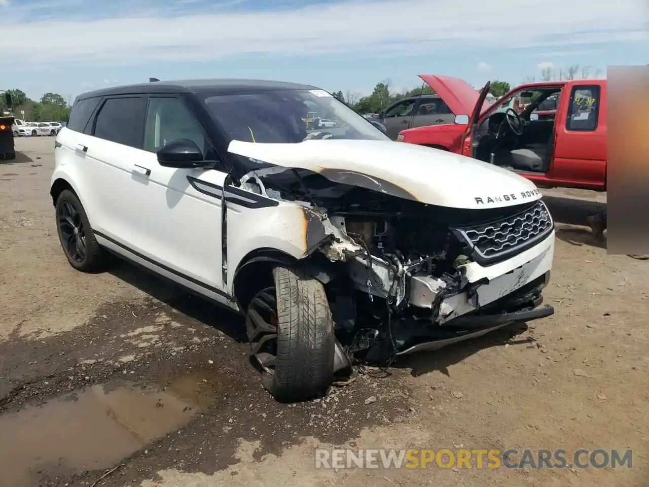 1 Photograph of a damaged car SALZJ2FX1LH070075 LAND ROVER RANGEROVER 2020