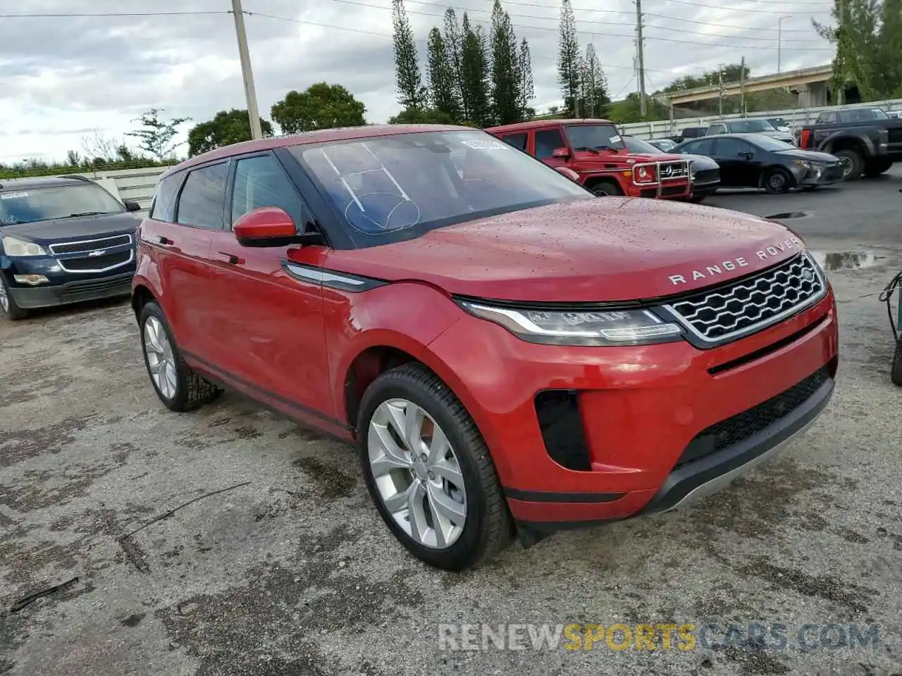 1 Photograph of a damaged car SALZJ2FX1LH084784 LAND ROVER RANGEROVER 2020