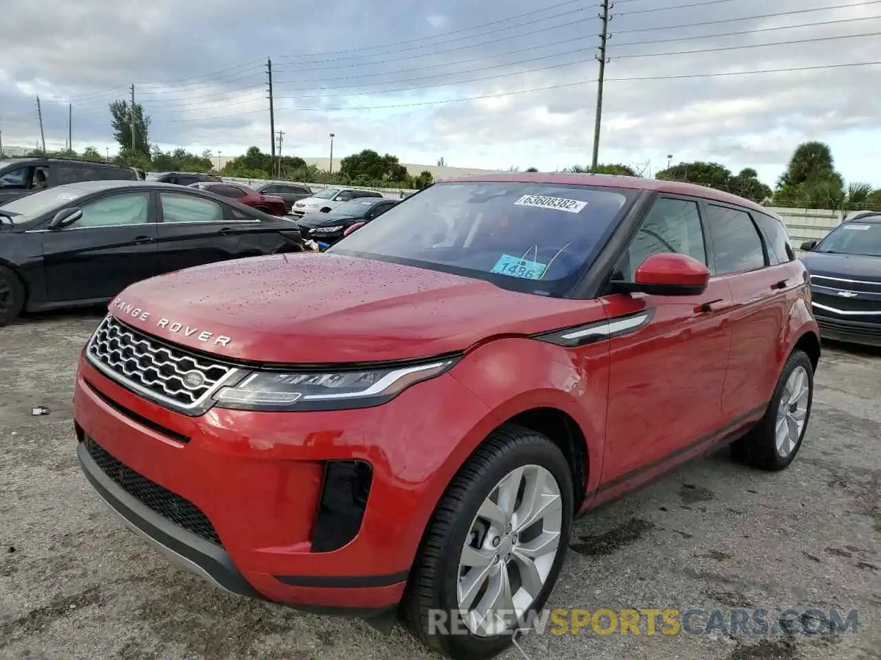 2 Photograph of a damaged car SALZJ2FX1LH084784 LAND ROVER RANGEROVER 2020