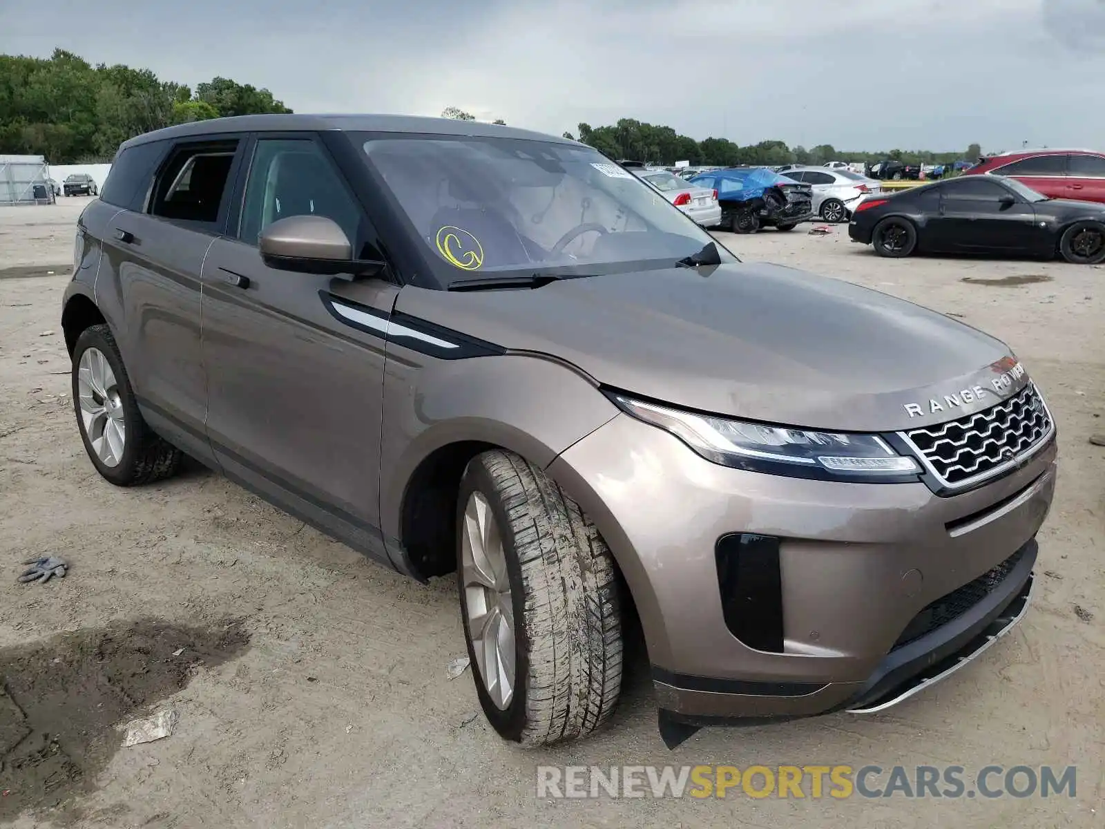 1 Photograph of a damaged car SALZJ2FX1LH090245 LAND ROVER RANGEROVER 2020