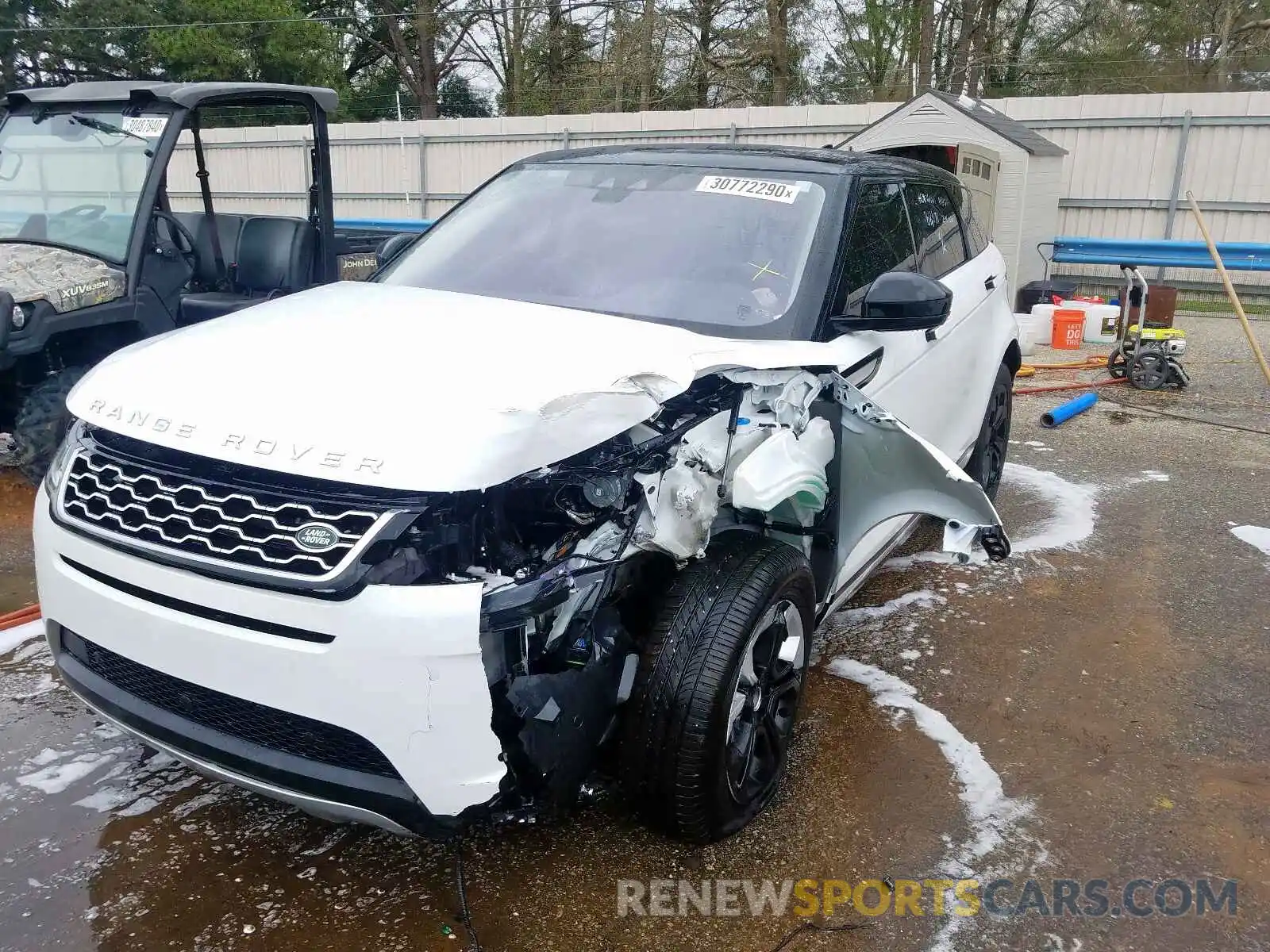 2 Photograph of a damaged car SALZJ2FX2LH005591 LAND ROVER RANGEROVER 2020