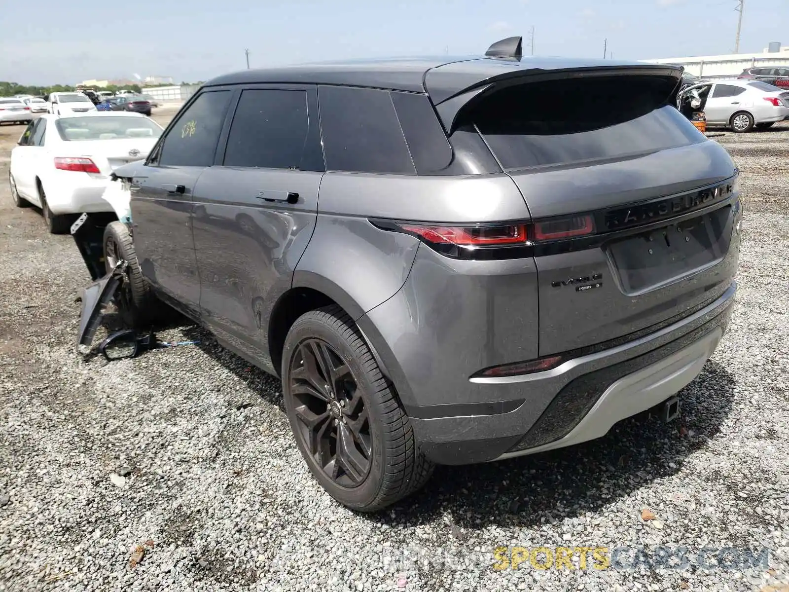 3 Фотография поврежденного автомобиля SALZJ2FX2LH024352 LAND ROVER RANGEROVER 2020