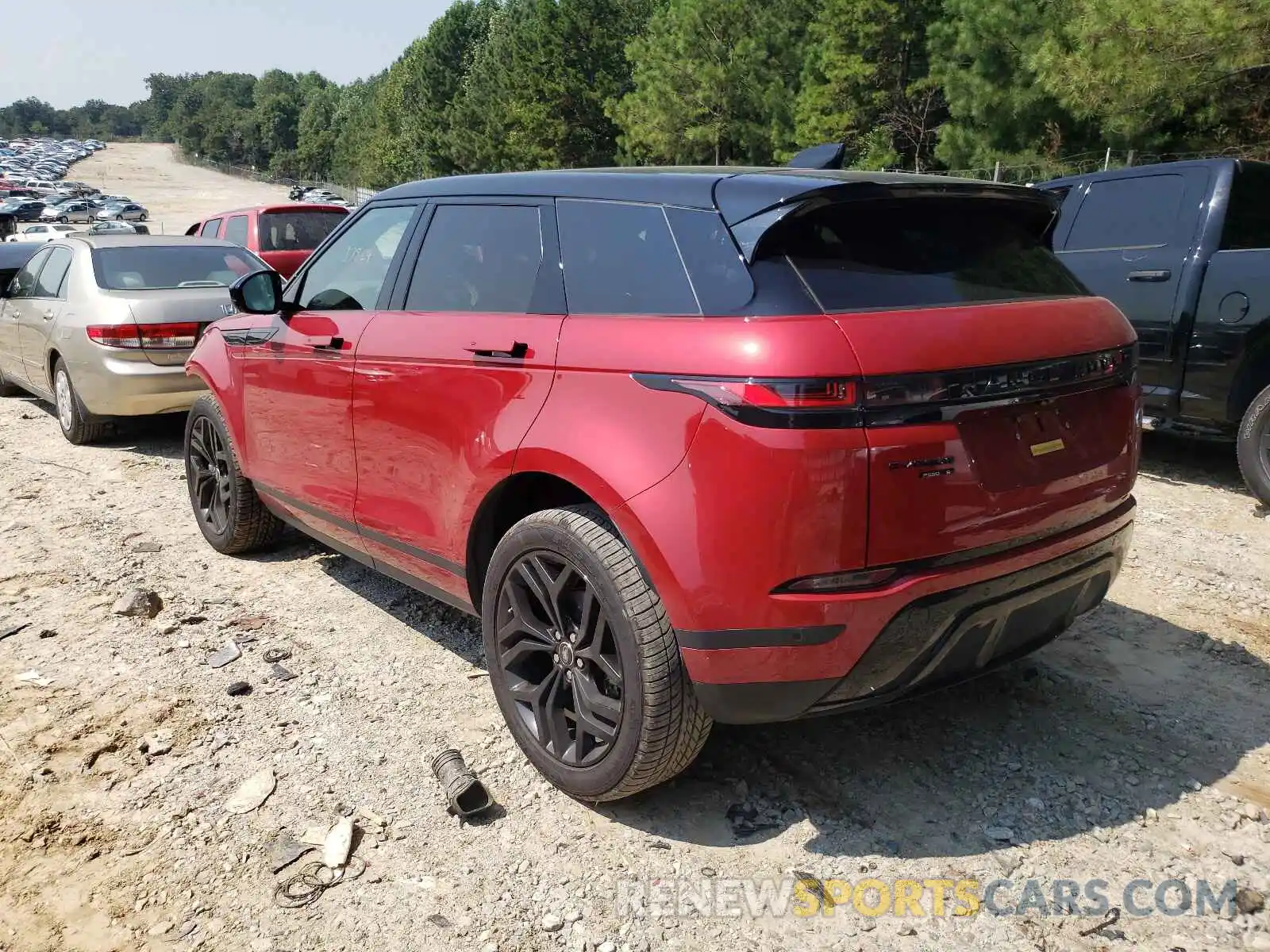 3 Photograph of a damaged car SALZJ2FX2LH070442 LAND ROVER RANGEROVER 2020