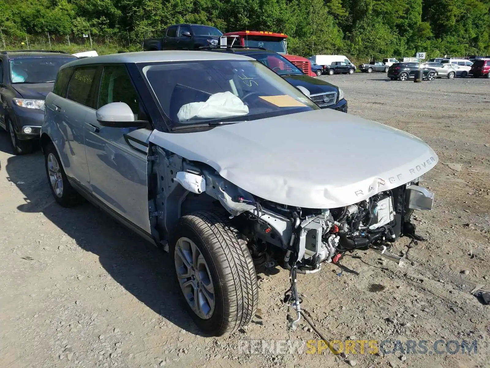 1 Photograph of a damaged car SALZJ2FX3LH027518 LAND ROVER RANGEROVER 2020