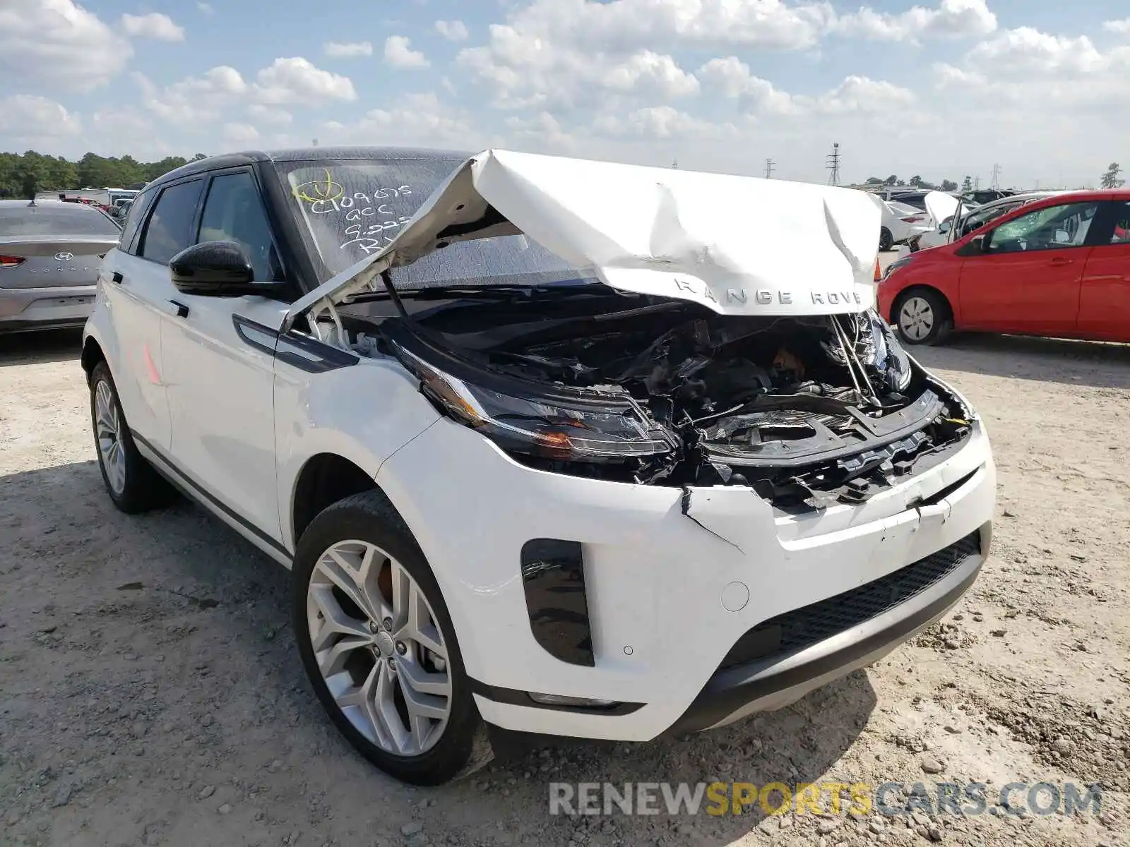 1 Photograph of a damaged car SALZJ2FX3LH043668 LAND ROVER RANGEROVER 2020