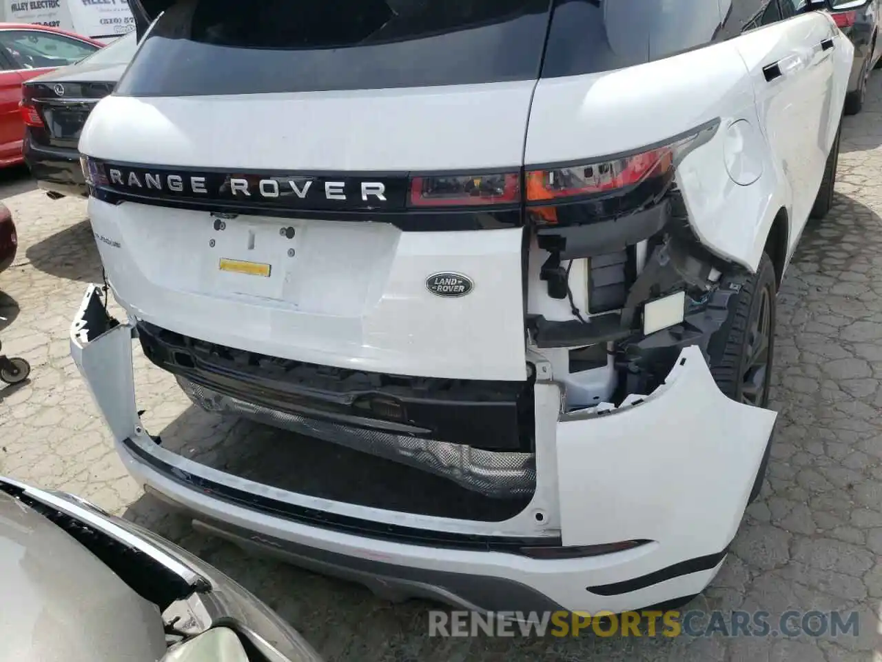 9 Photograph of a damaged car SALZJ2FX4LH055747 LAND ROVER RANGEROVER 2020