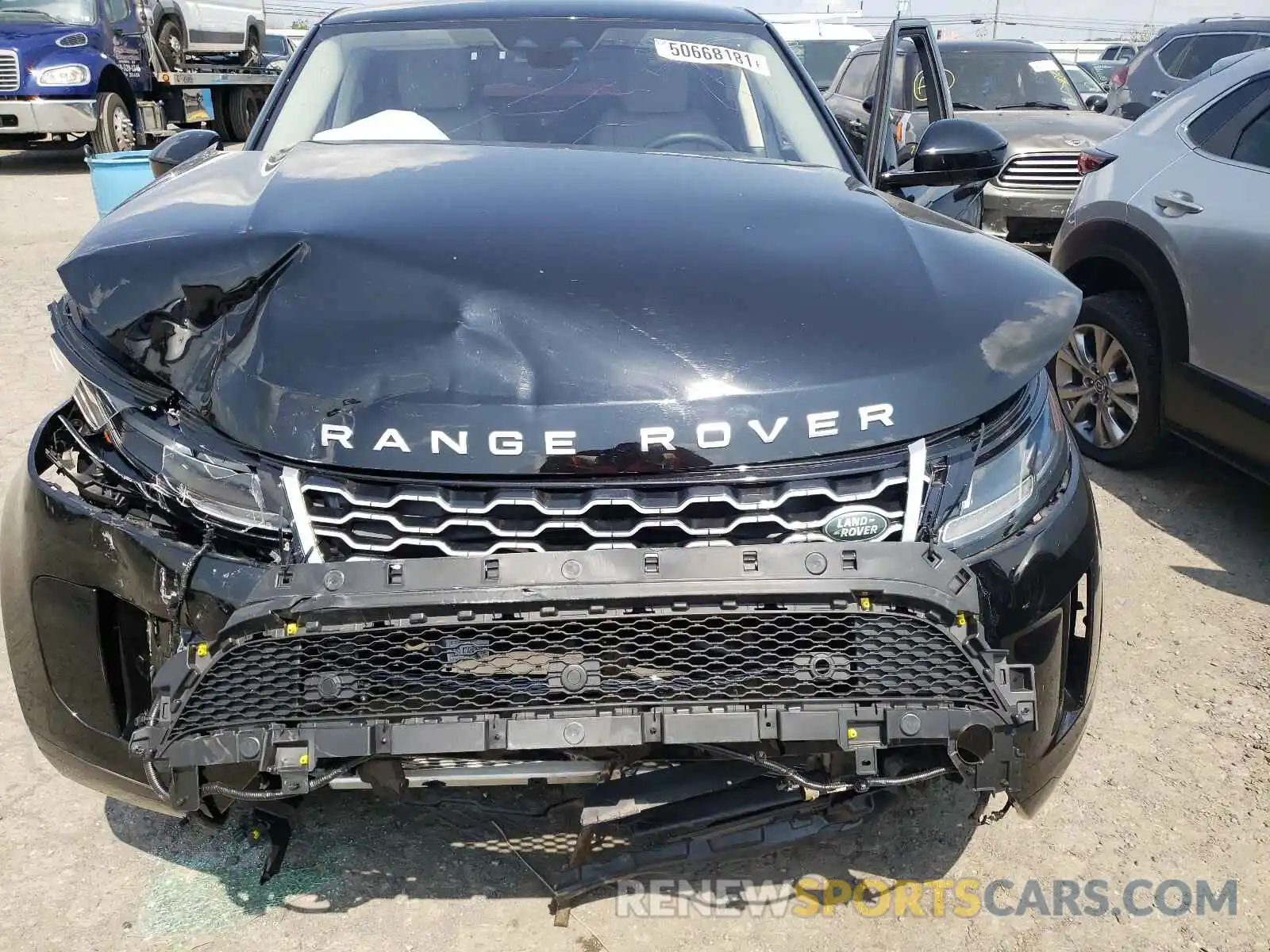 7 Photograph of a damaged car SALZJ2FX4LH062360 LAND ROVER RANGEROVER 2020