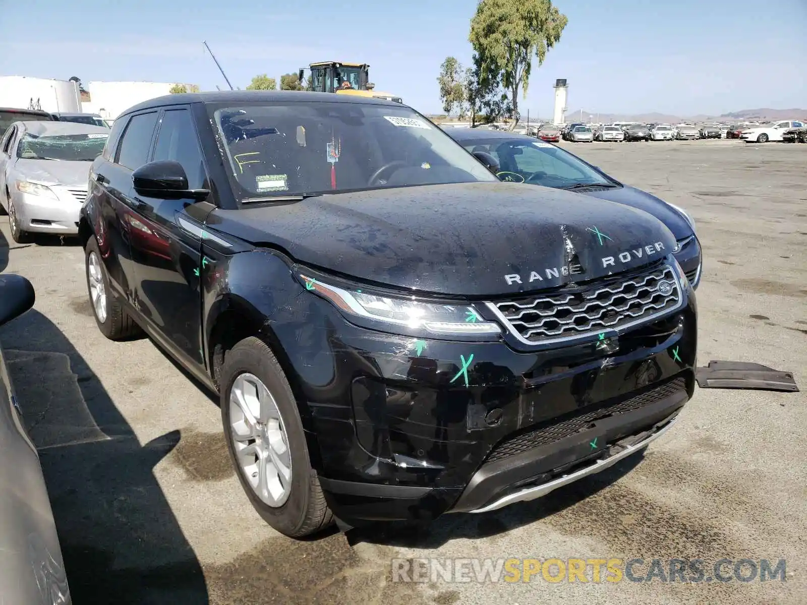 1 Photograph of a damaged car SALZJ2FX5LH087218 LAND ROVER RANGEROVER 2020