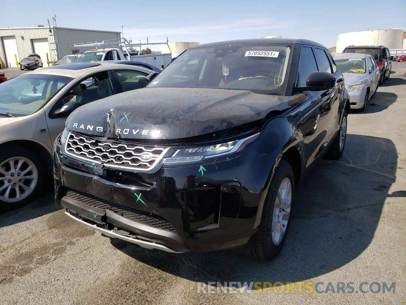 2 Photograph of a damaged car SALZJ2FX5LH087218 LAND ROVER RANGEROVER 2020