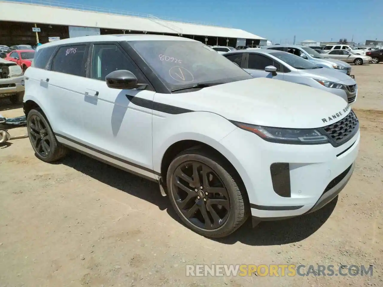 1 Photograph of a damaged car SALZJ2FX6LH025133 LAND ROVER RANGEROVER 2020