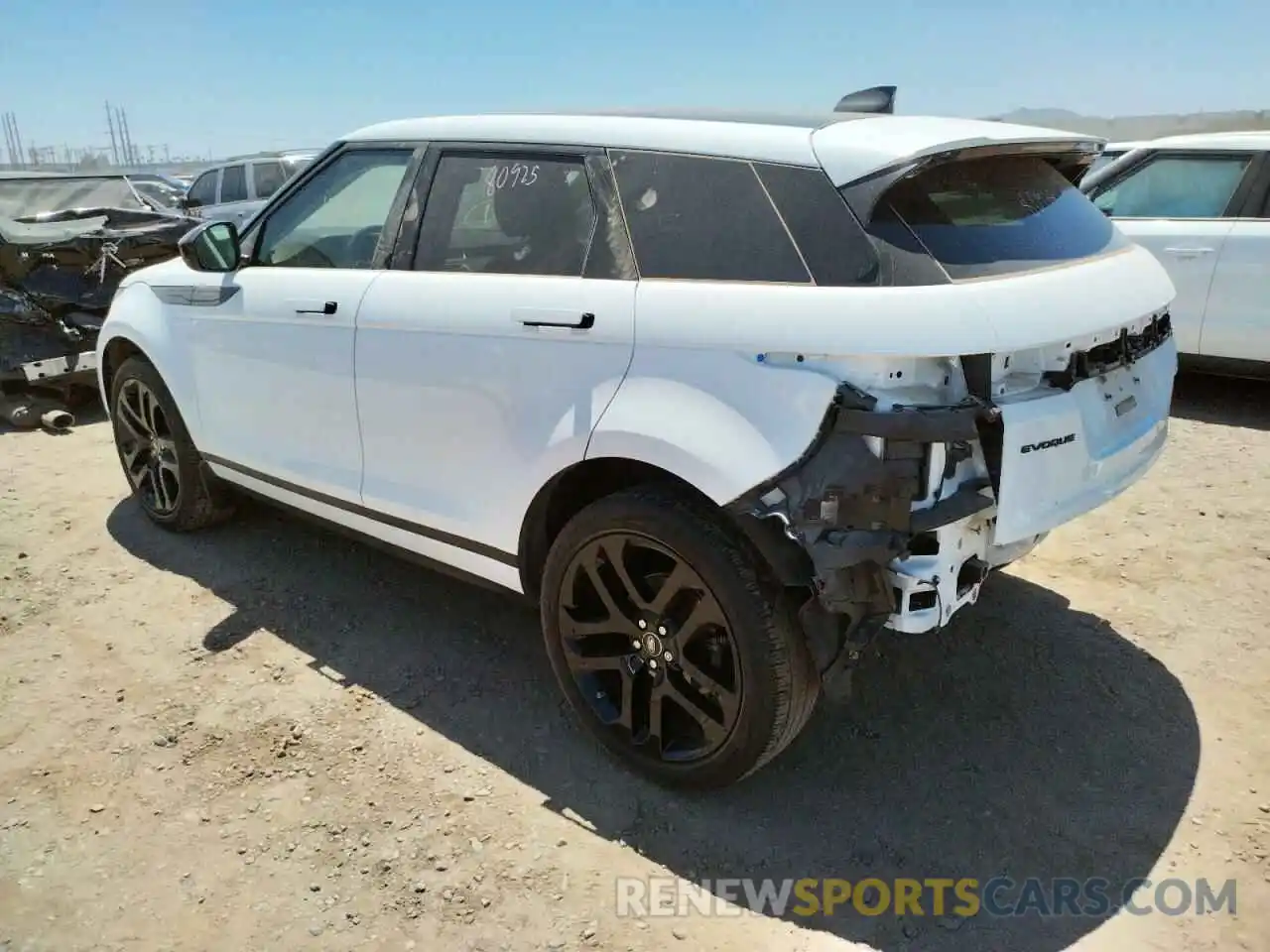 3 Photograph of a damaged car SALZJ2FX6LH025133 LAND ROVER RANGEROVER 2020