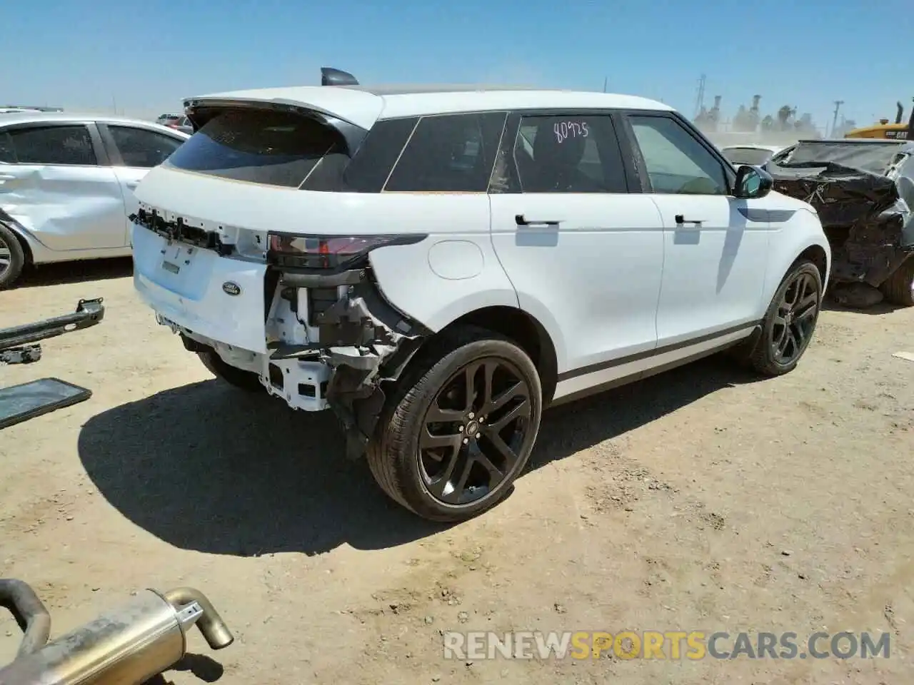 4 Photograph of a damaged car SALZJ2FX6LH025133 LAND ROVER RANGEROVER 2020