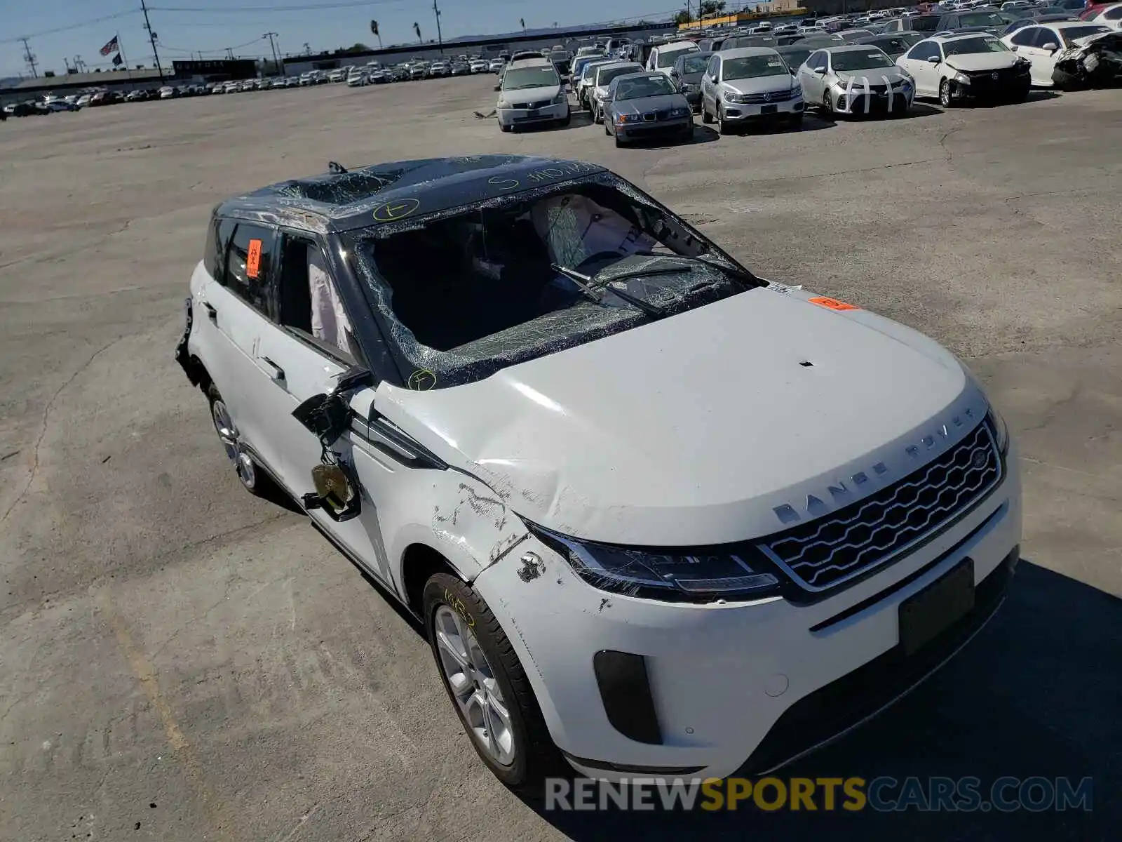 9 Photograph of a damaged car SALZJ2FX6LH042434 LAND ROVER RANGEROVER 2020