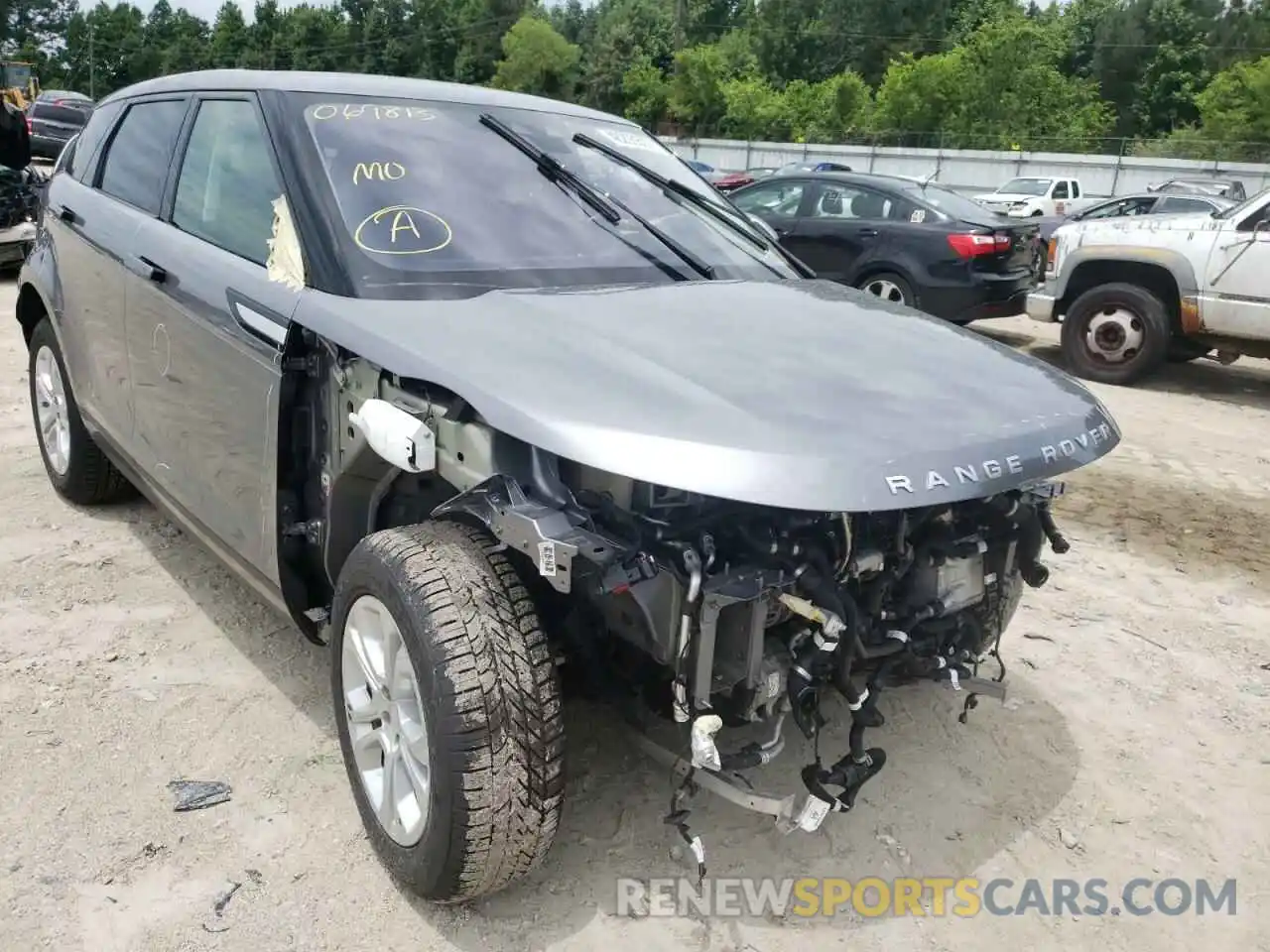 1 Photograph of a damaged car SALZJ2FX6LH069813 LAND ROVER RANGEROVER 2020