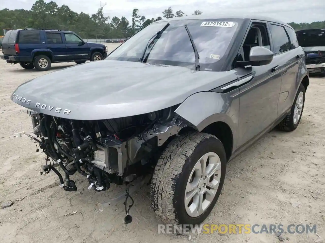 2 Photograph of a damaged car SALZJ2FX6LH069813 LAND ROVER RANGEROVER 2020