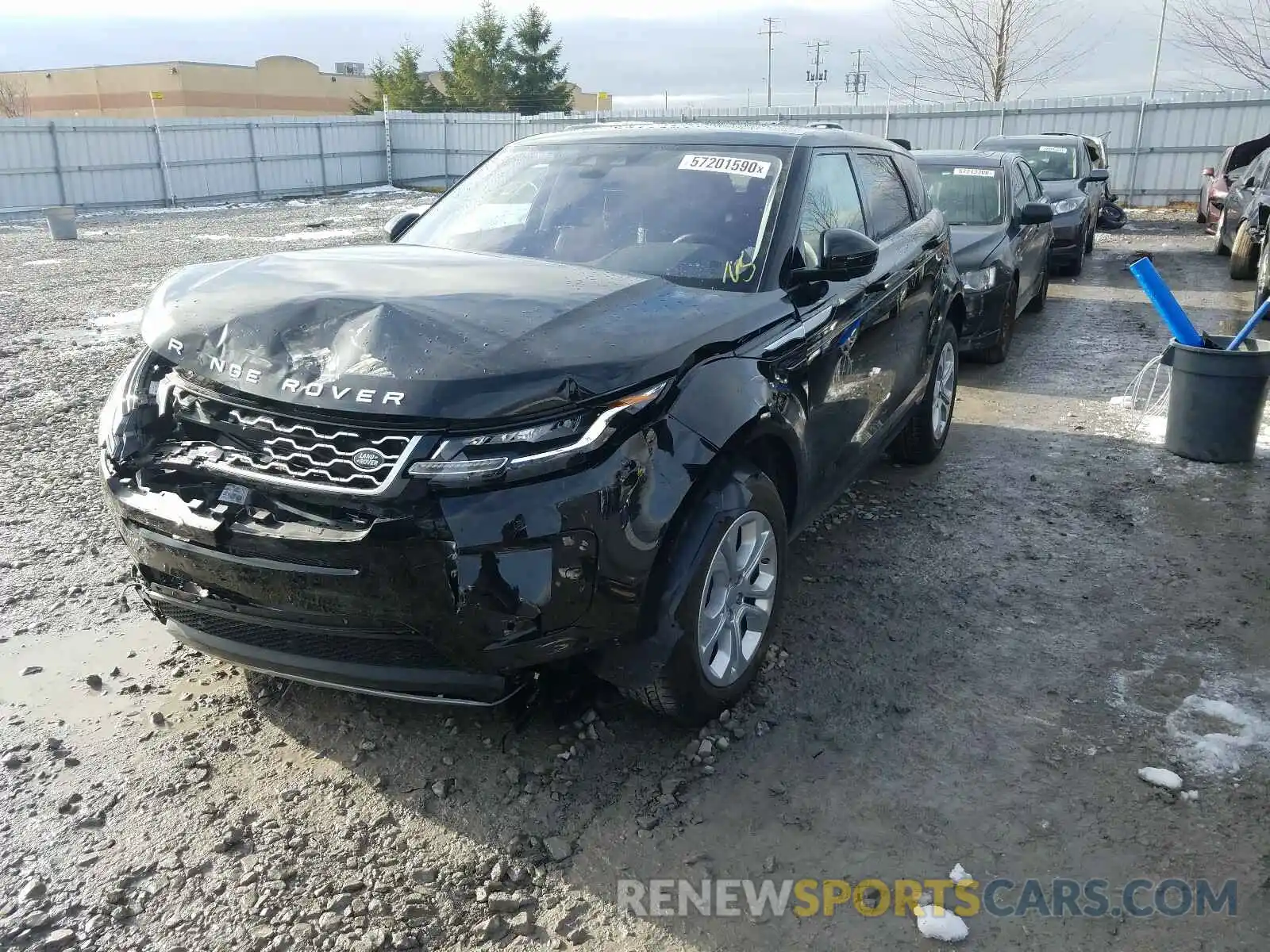 2 Photograph of a damaged car SALZJ2FX6LH074395 LAND ROVER RANGEROVER 2020