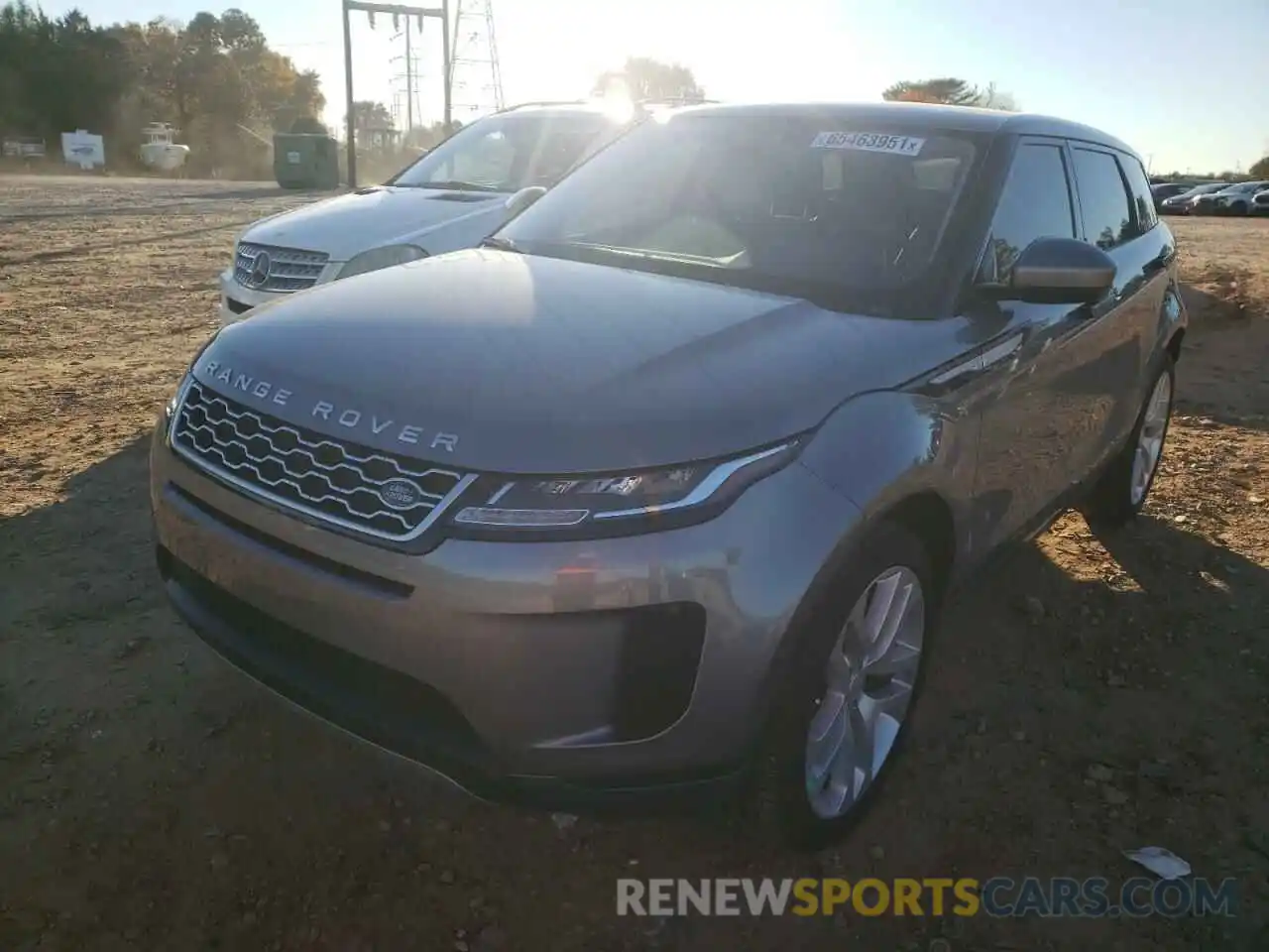 2 Photograph of a damaged car SALZJ2FX7LH038523 LAND ROVER RANGEROVER 2020